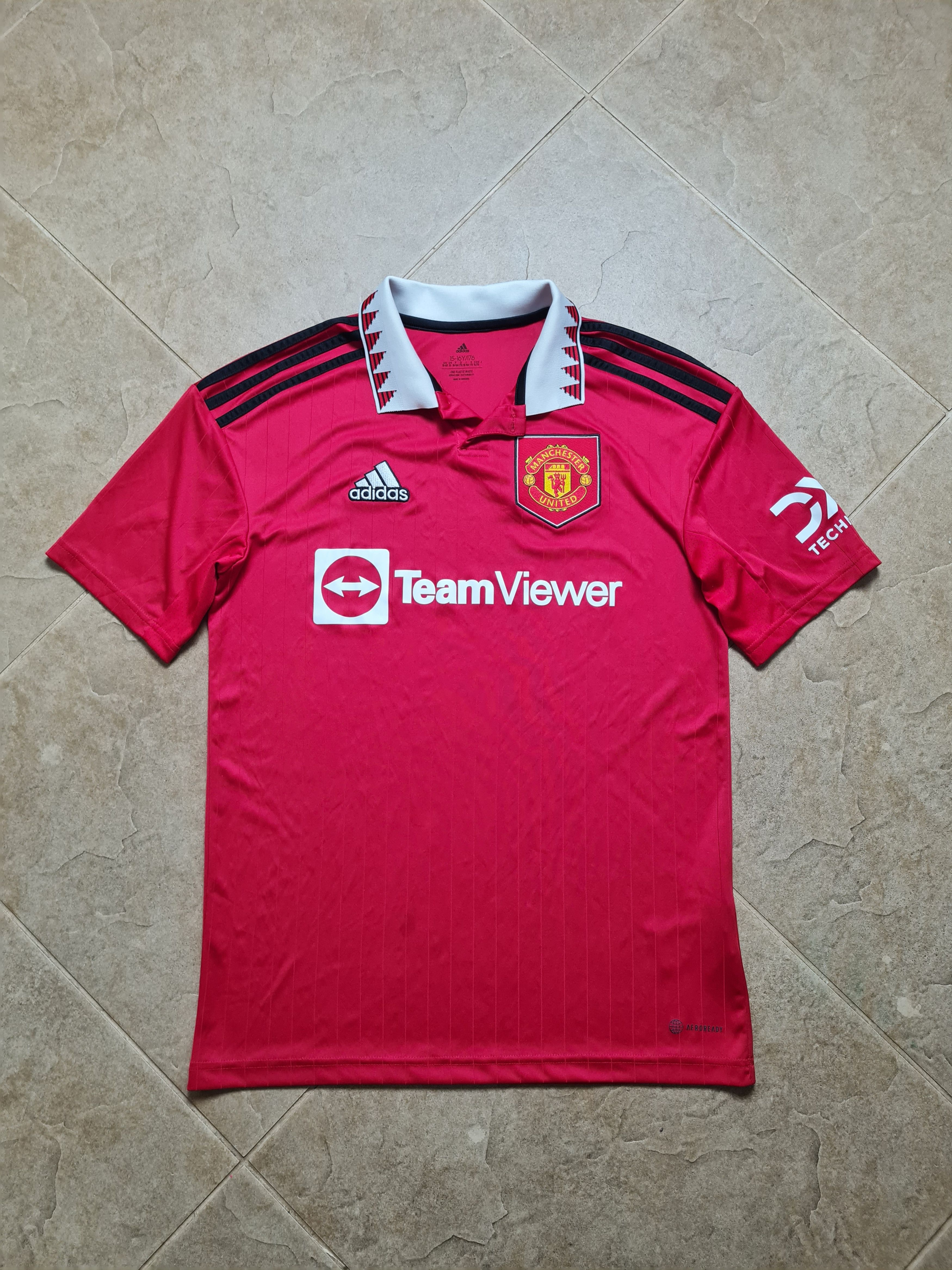 Adidas Adidas Manchester United 22/23 Home Jersey Soccer H64049 Size US S / EU 44-46 / 1 - 1 Thumbnail