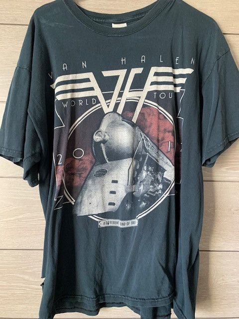 Band Tees × Slayer Van Halen 2012 World Tour Tee Size US XL / EU 56 / 4 - 1 Thumbnail