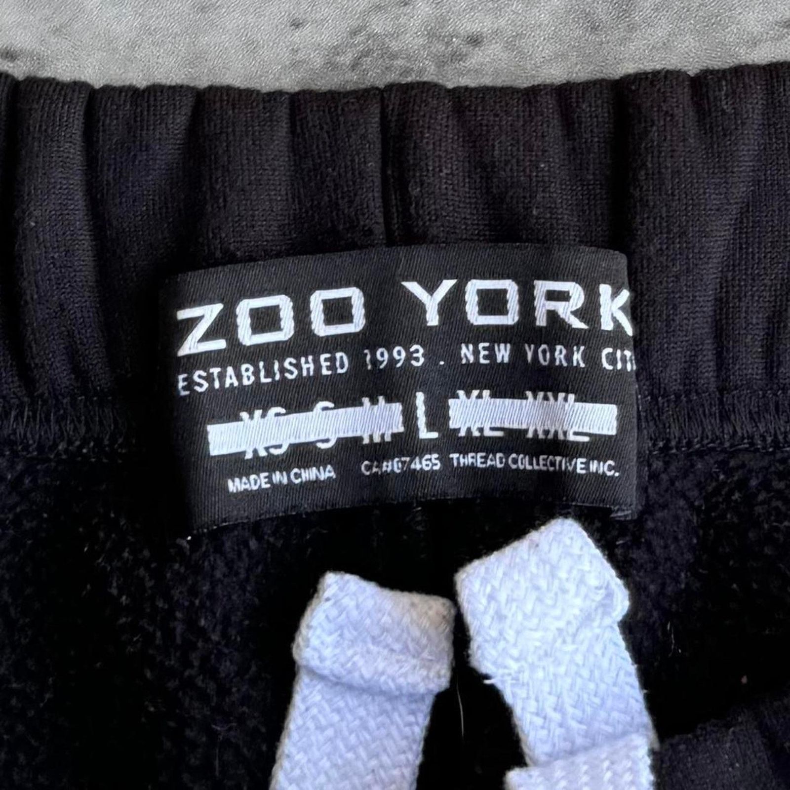 Japanese Brand × Vintage × Zoo York Vintage Y2K Zoo York Black Grunge Opium Essential Sweatpants Size US 35 - 3 Thumbnail