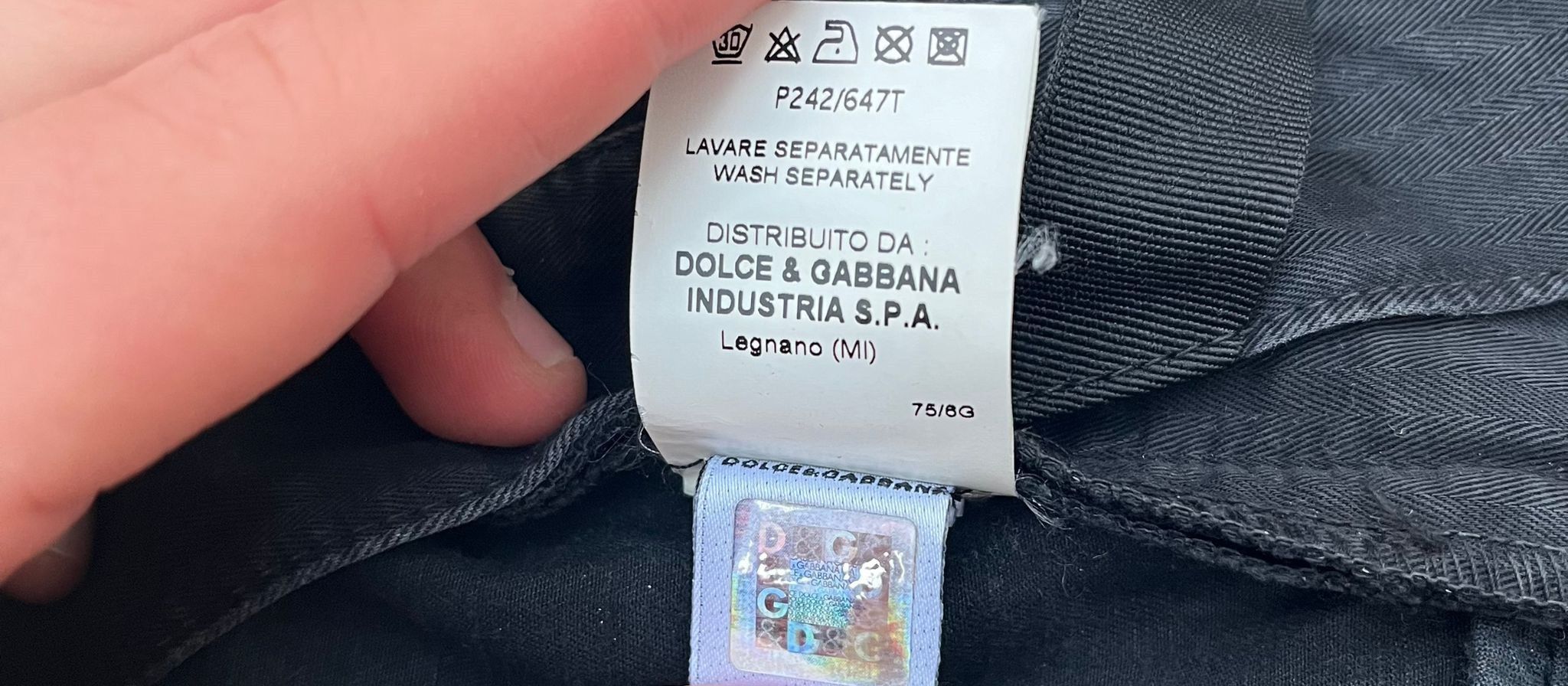 Dolce & Gabbana × Vintage Dolce Gabbana Vintage Sunfaded Cargo Bondage y2k Pants Size US 29 - 8 Thumbnail