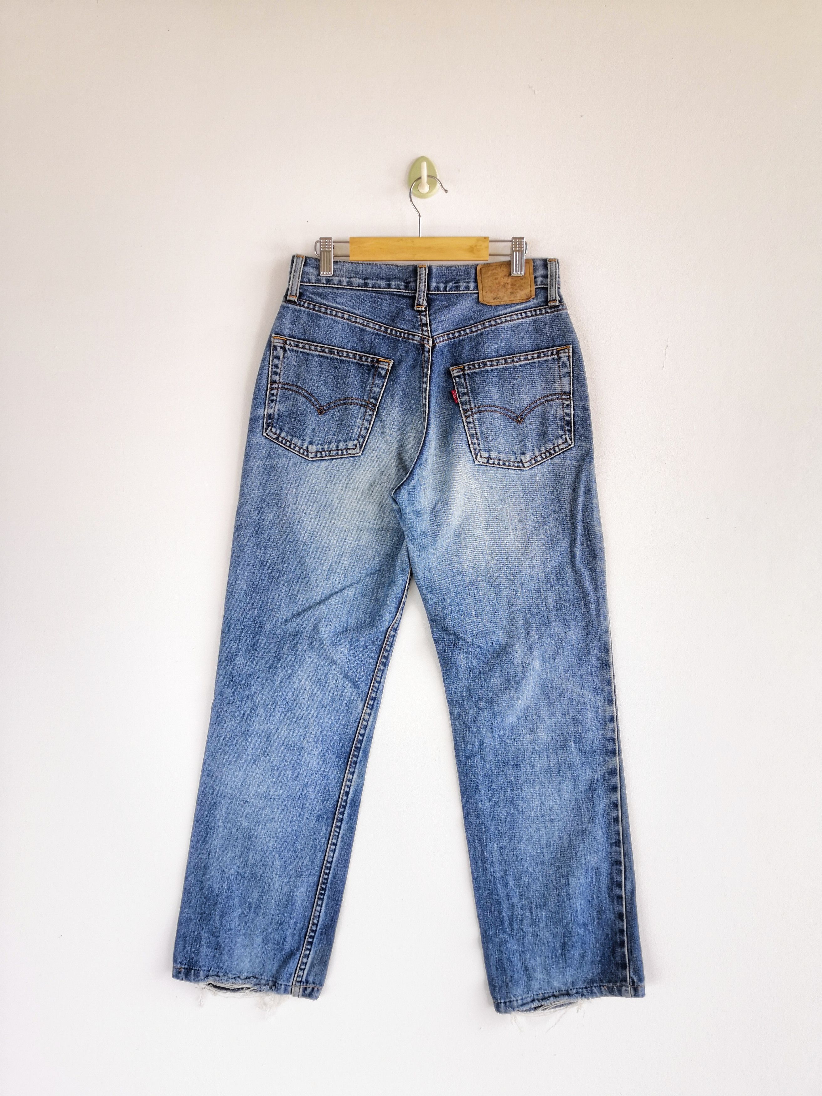 Levi's Vintage Levis Light Wash Jeans Rusty Levi's 560 Denim Pants Size 26" / US 2 / IT 38 - 2 Thumbnail
