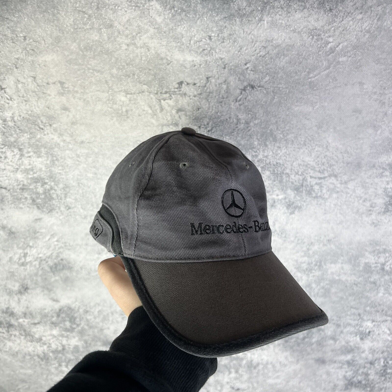 Mercedes-Benz Mercedes Benz Cap Men's Gray One Size ` Size ONE SIZE - 1 Thumbnail