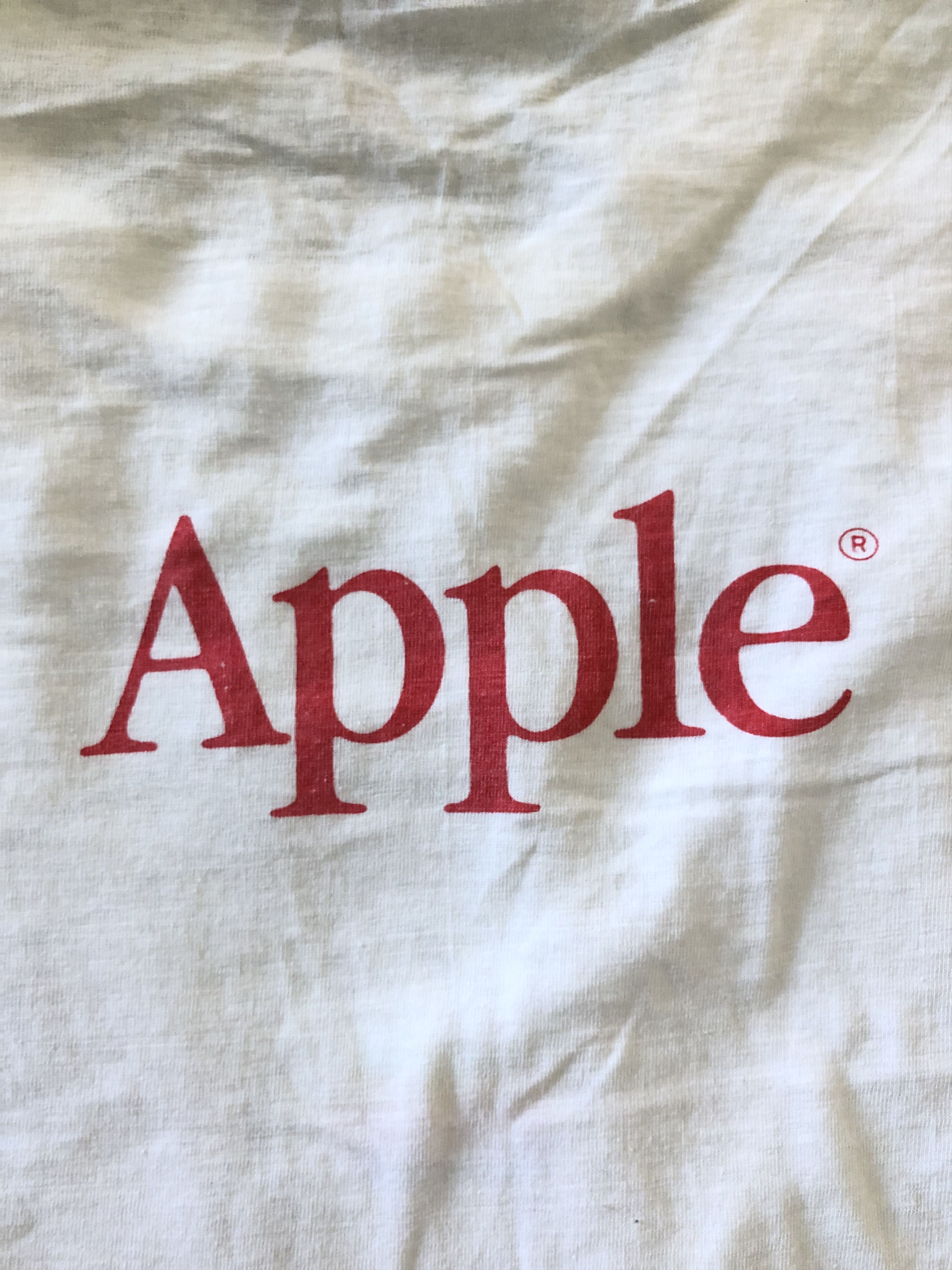 Apple × Vintage Vintage Rare Apple McIntosh@Mac Tshirt Size US L / EU 52-54 / 3 - 4 Thumbnail