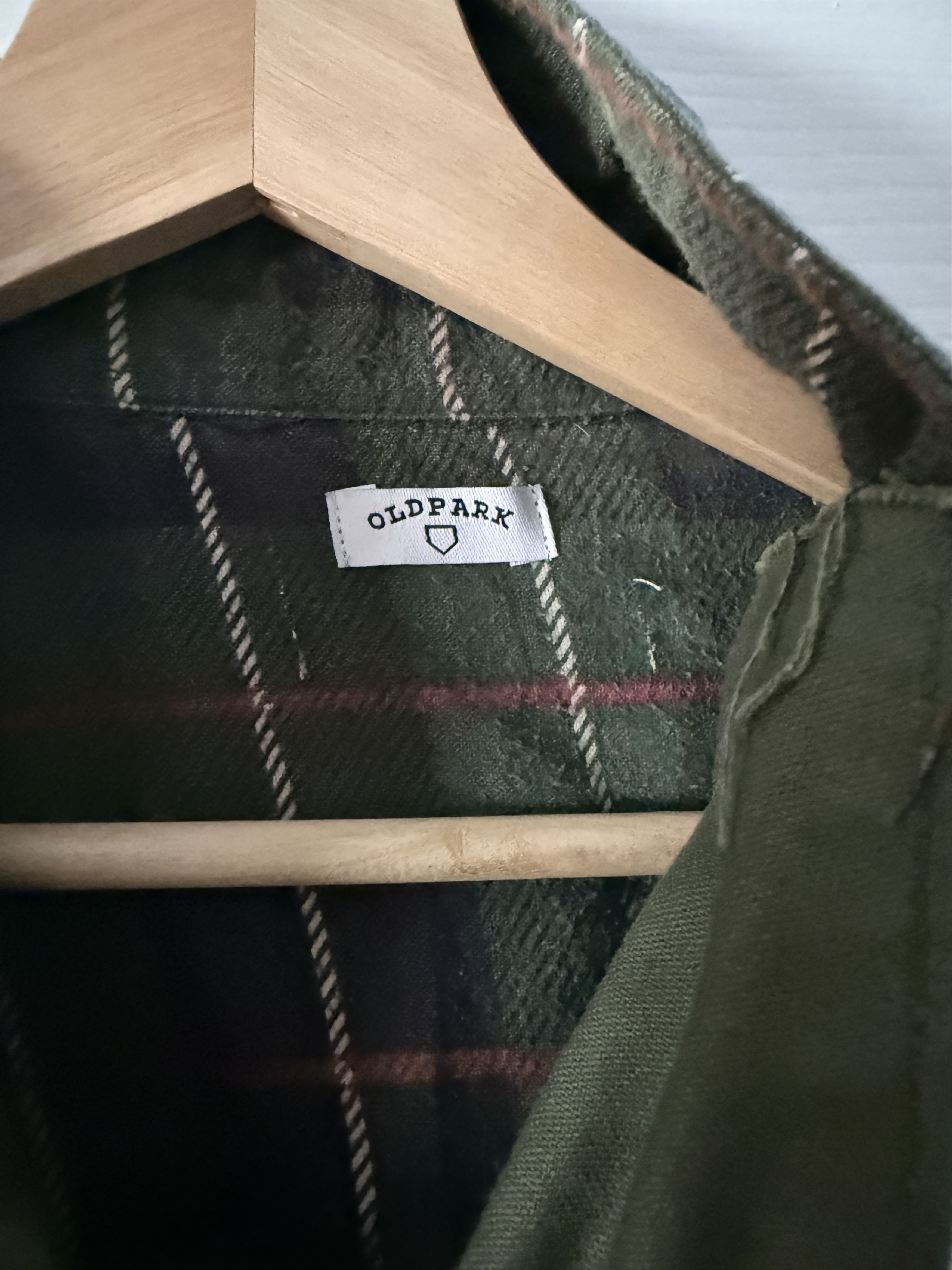 Old Park Old Park Upcycled Military / Flannel Shirt Size US L / EU 52-54 / 3 - 3 Thumbnail