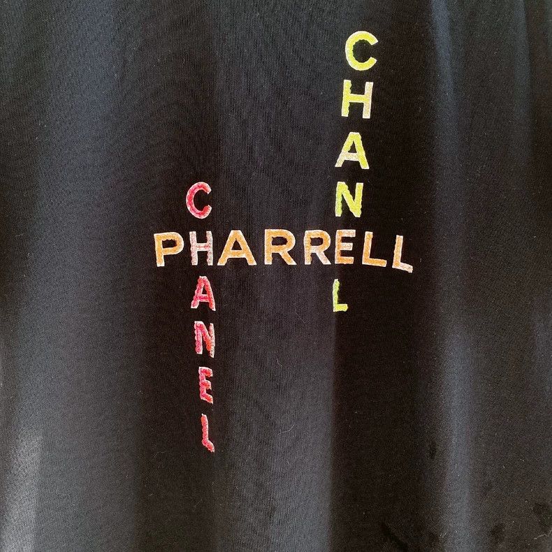 Chanel Chanel Fidong co-branded color letter T-shirt 2504-Nextarro Size XS / US 0-2 / IT 36-38 - 3 Thumbnail