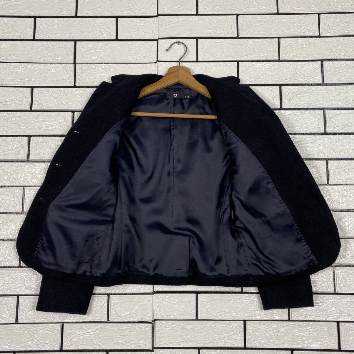 Japanese Brand 📌Cropped Jacket Wool J+ Jill Sander Size S / US 4 / IT 40 - 14 Thumbnail