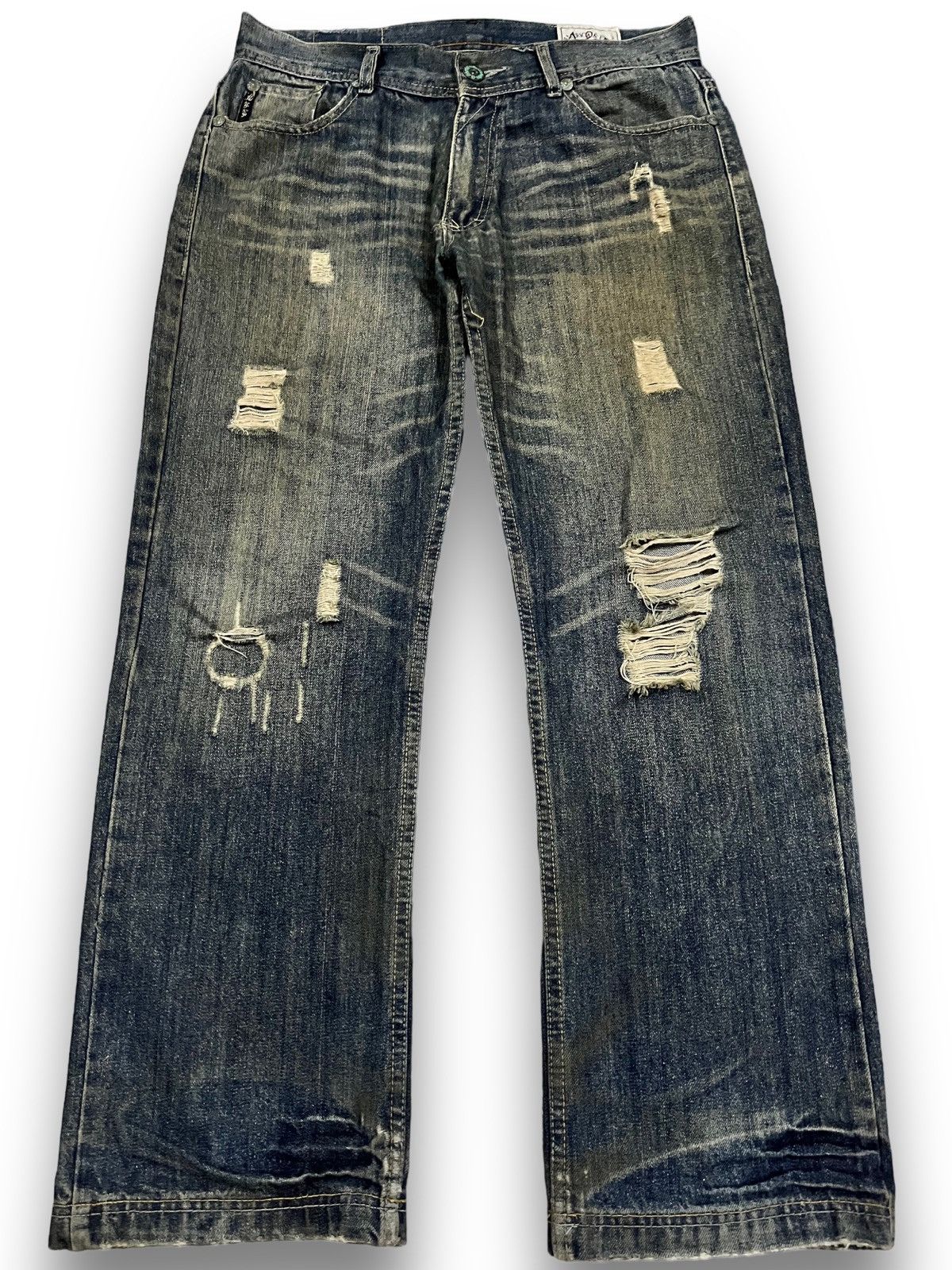 If Six Was Nine Vintage America First Baggy Denim Size US 33 - 1 Thumbnail