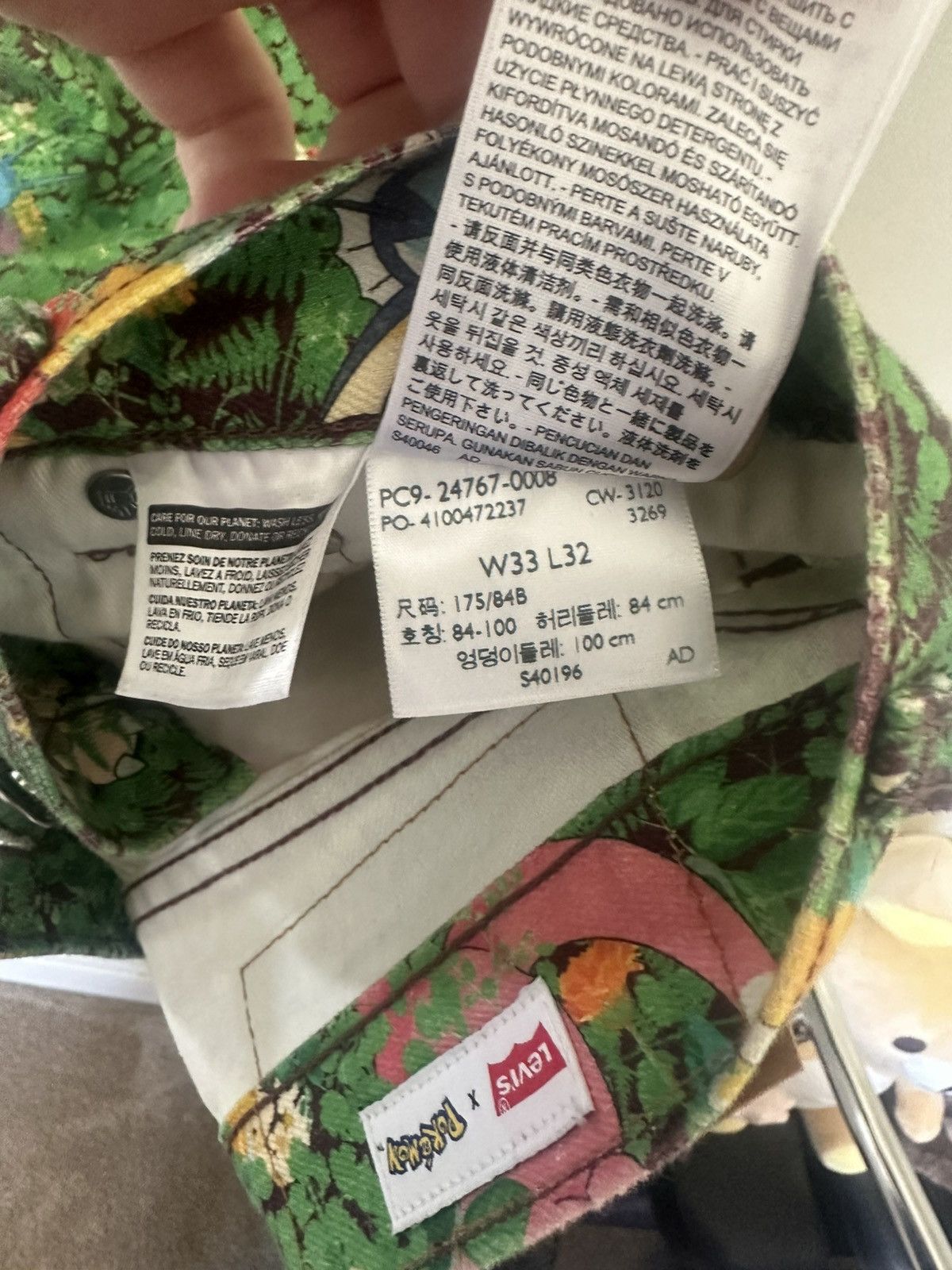 Levi's × Pokemon Levis Pokemon jeans Size US 33 - 4 Thumbnail