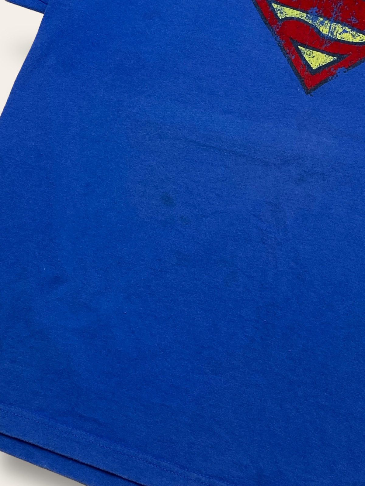 DC Comics 2006 Vintage DC COMICS SuperMan Blue Big Logo T Shirt Size US M / EU 48-50 / 2 - 6 Thumbnail