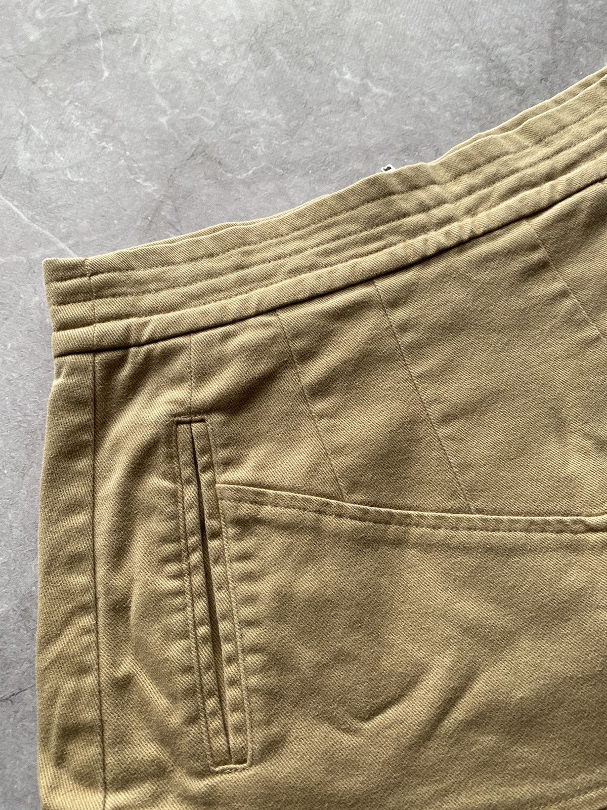 Reiss Rare Reiss Mini Denim Ruffle Skirt Navy Beige Size 6 Size 28" / US 6 / IT 42 - 3 Thumbnail
