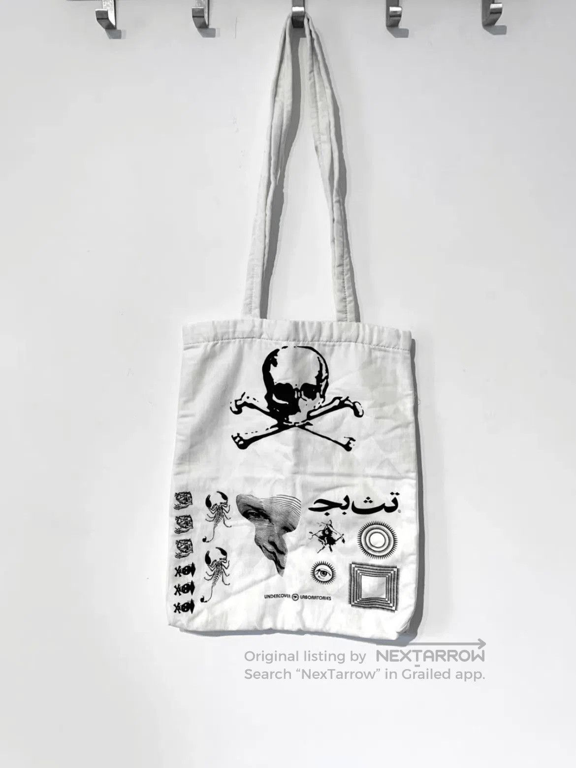 Undercover Undercover 05AW Arts & Crafts Logo Print TOTE. Size ONE SIZE - 1 Thumbnail