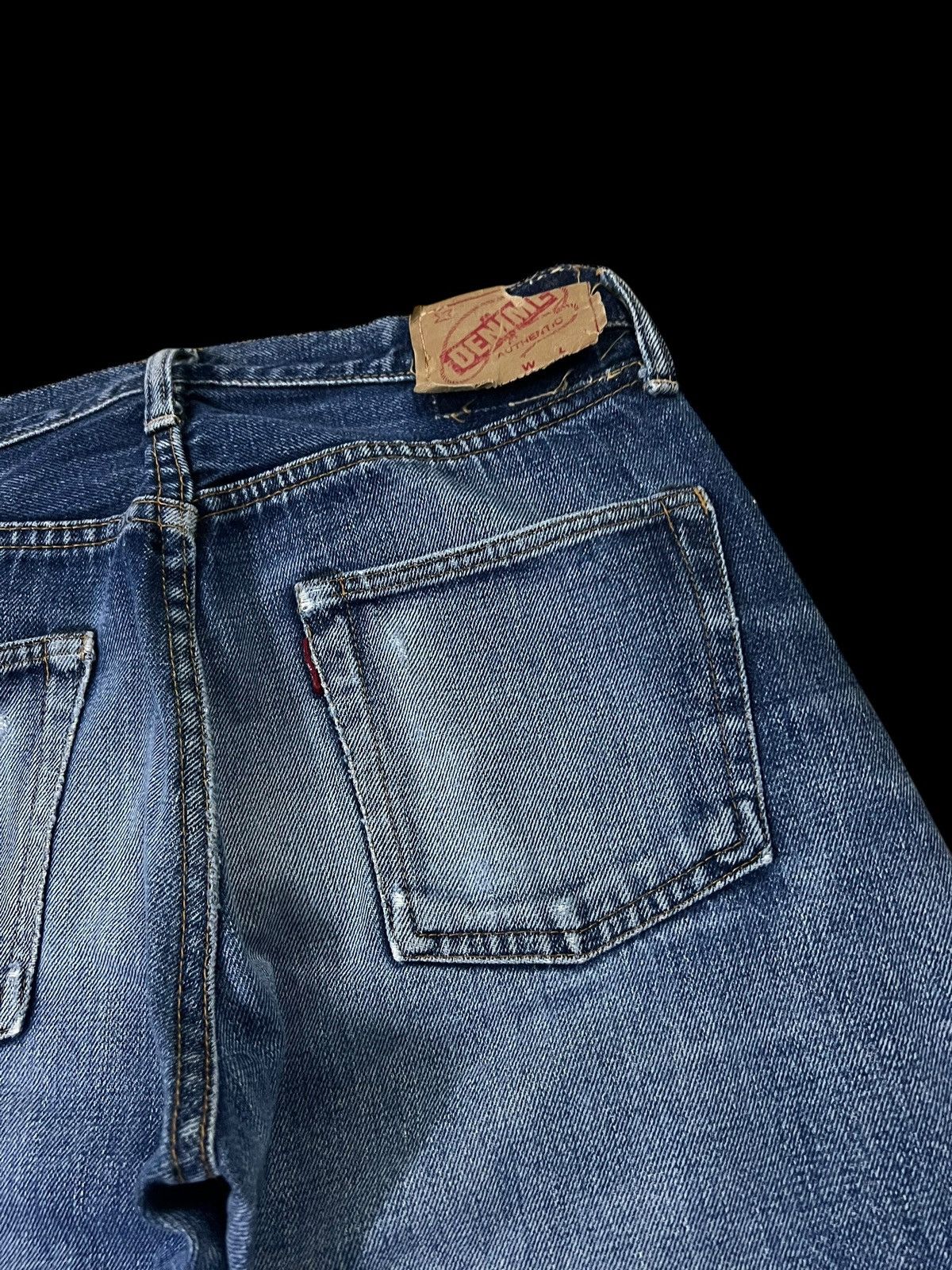 Denime Vintage Denime Japan Selvedge Mud Wash Jean Size US 30 / EU 46 - 18 Thumbnail