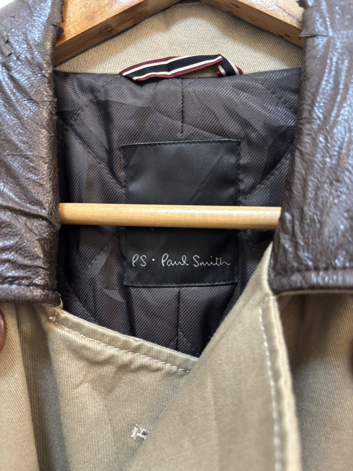 Designer × Paul Smith Paul Smith Beige Heavy Coat Size US XL / EU 56 / 4 - 4 Thumbnail