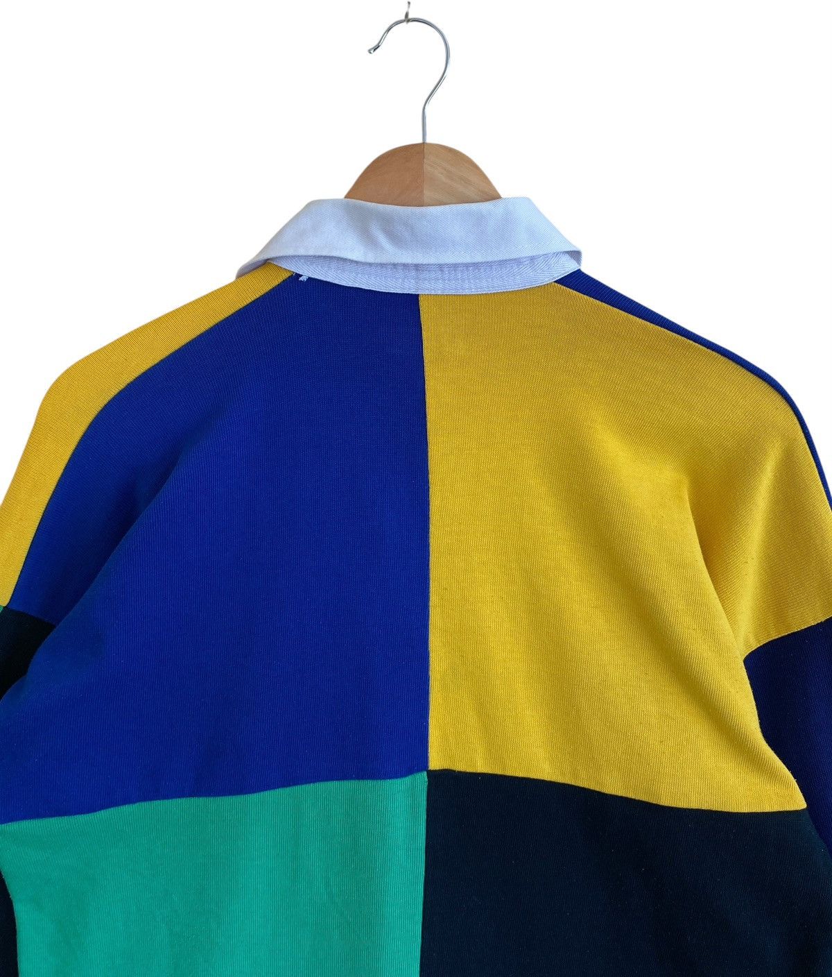 Canterbury of New Zealand Very Rare Vintage Canterbury Block Colour Rugby Tee 1990s Size US M / EU 48-50 / 2 - 4 Thumbnail