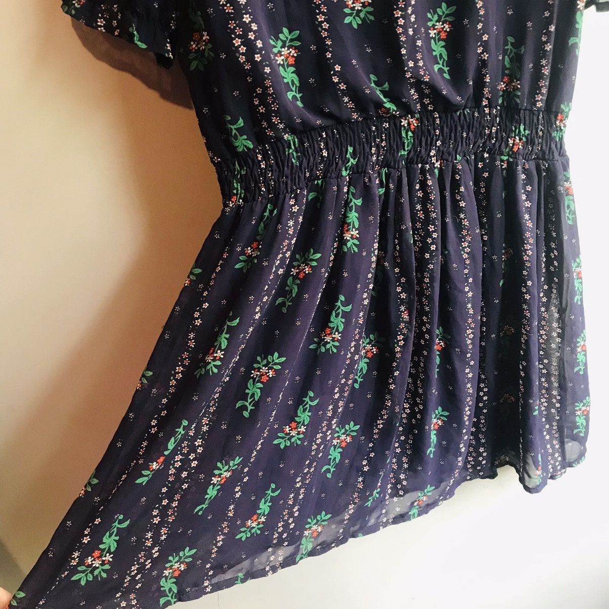 20471120 × Seditionaries Japanese Floral Babydoll MIDI Dress Size M / US 6-8 / IT 42-44 - 6 Thumbnail