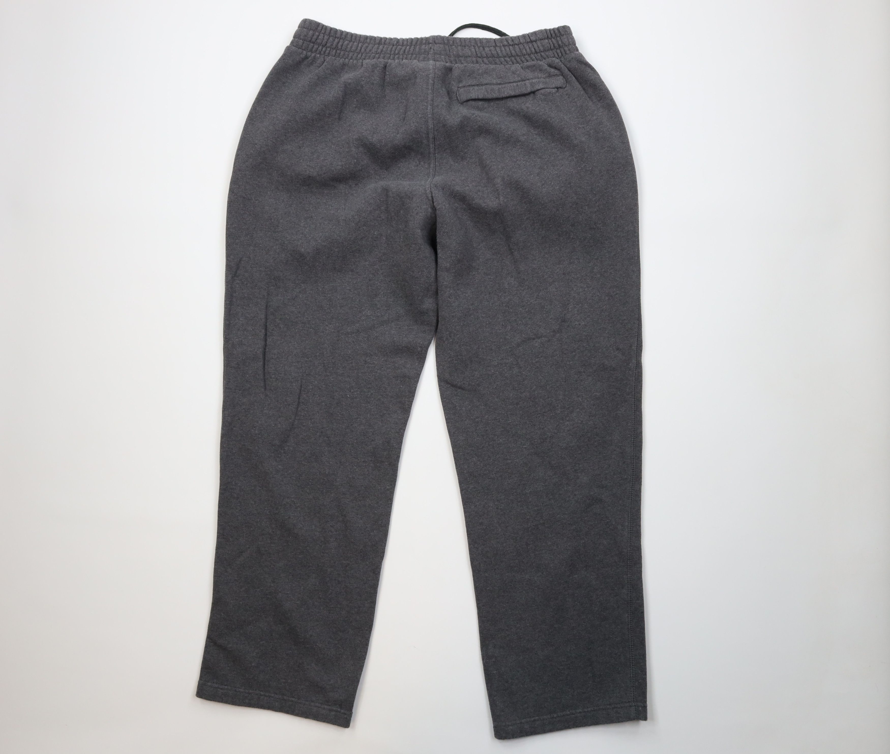 Nike Vintage Y2K Nike Mini Swoosh Wide Leg Sweatpants Pants Gray Size US 40 / EU 56 - 11 Thumbnail