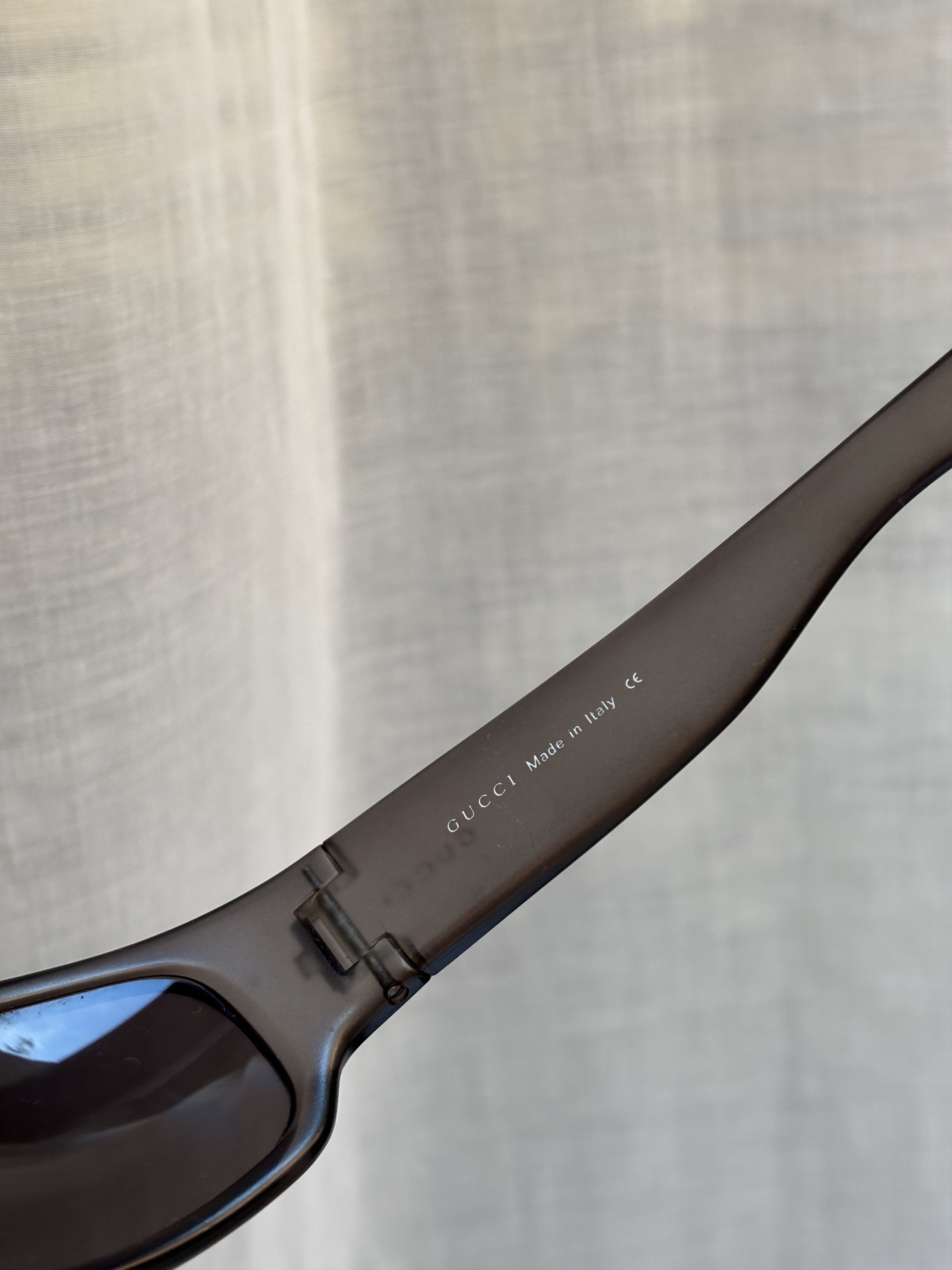 Gucci GUCCI Sunglasses Shield Rimless 90s Wrap 1190 Vintage Size ONE SIZE - 6 Thumbnail