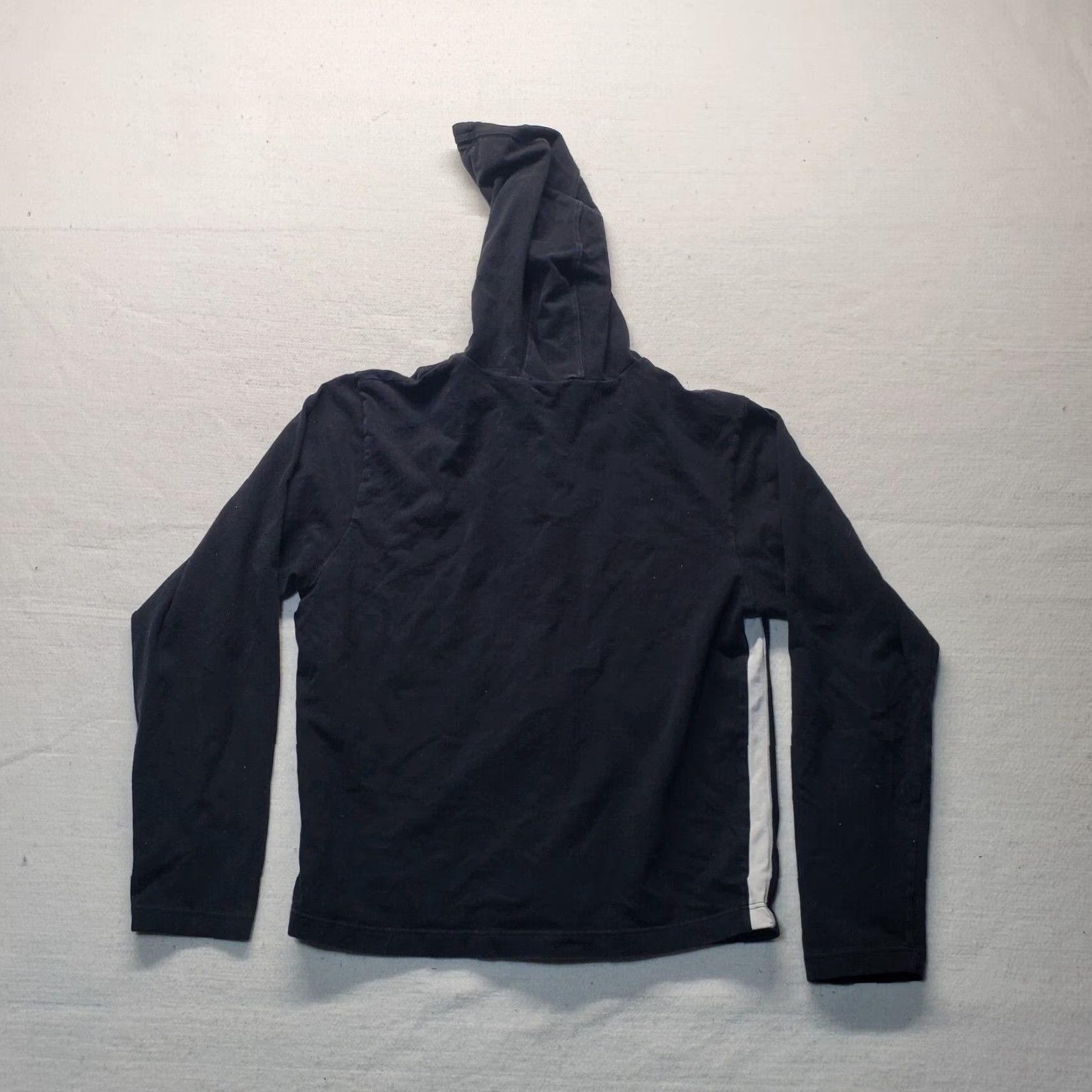 Reebok VINTAGE Reebok Hoodie Shirt Adult Large Black Logo Athletic Women L Black Full Zip Hoodie Size L / US 10 / IT 46 - 8 Thumbnail