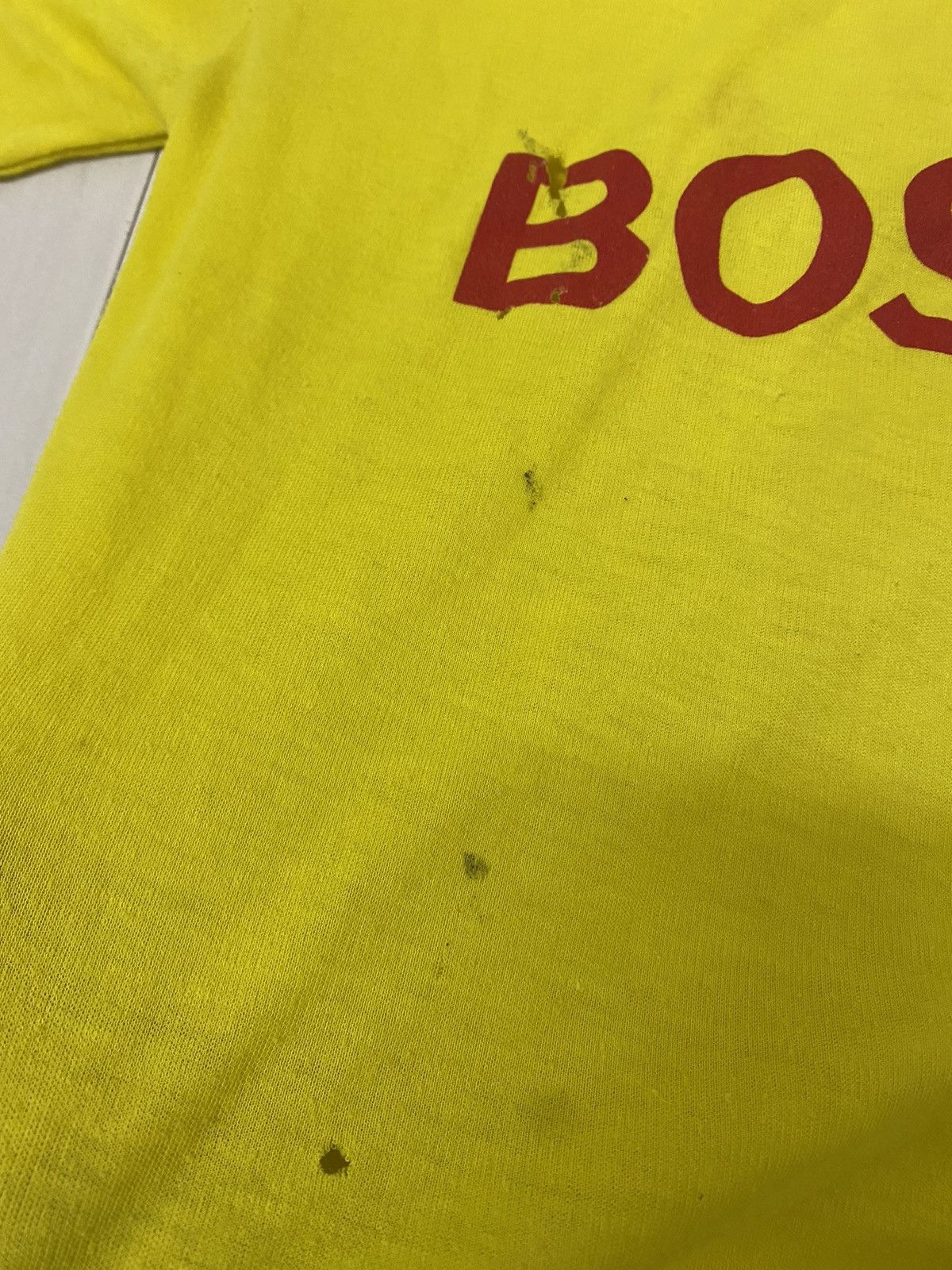 Vintage VINTAGE 80s THRASHED BOSCH T-SHIRT Size US XS / EU 42 / 0 - 6 Thumbnail
