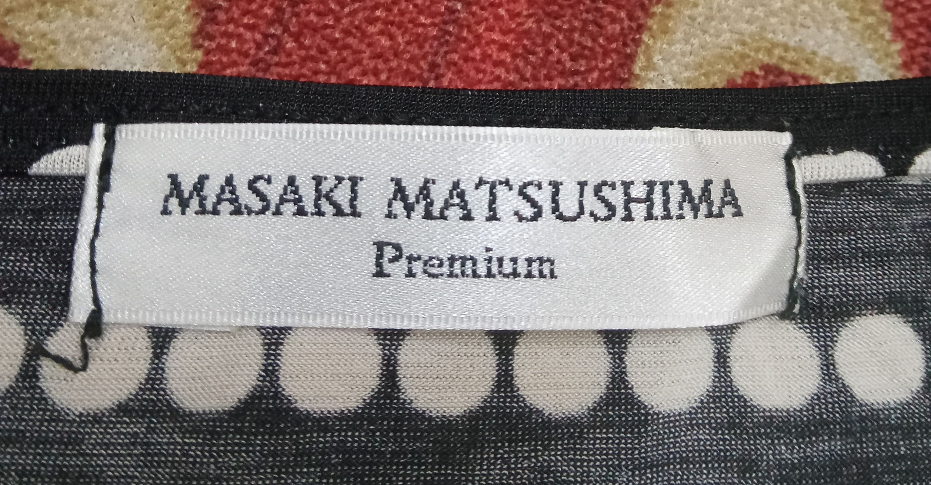 Designer × Masaki Matsushima Vintage Masaki Matsushima Premium Rare Design Blouse Size L / US 10 / IT 46 - 3 Thumbnail