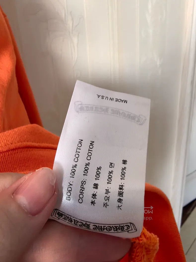 Chrome Hearts CHROME HEARTS Size M Orange sword hooded guard Size US M / EU 48-50 / 2 - 3 Thumbnail
