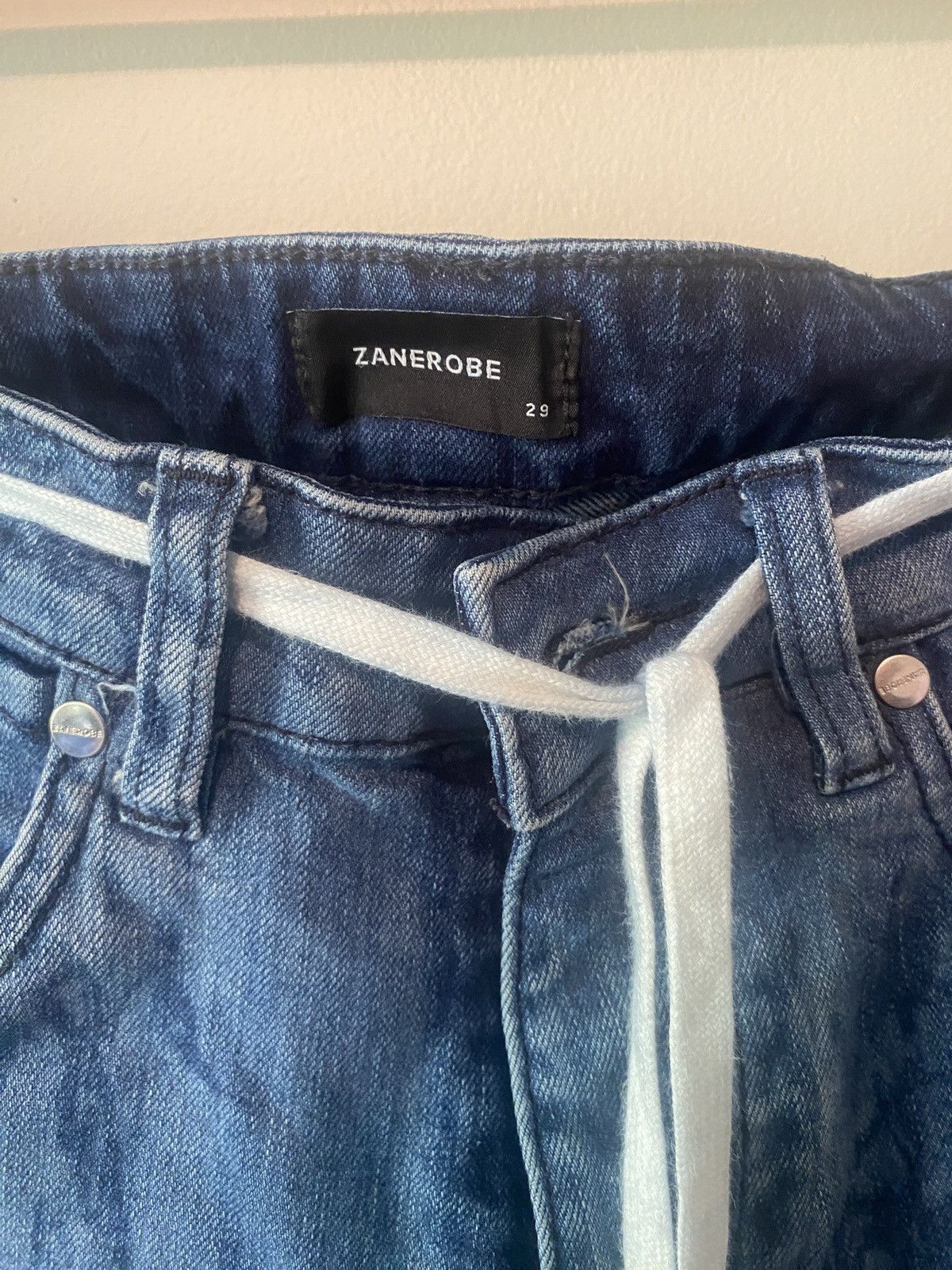 Zanerobe Zanerobe Marbled Denim Jeans Size US 30 / EU 46 - 3 Thumbnail