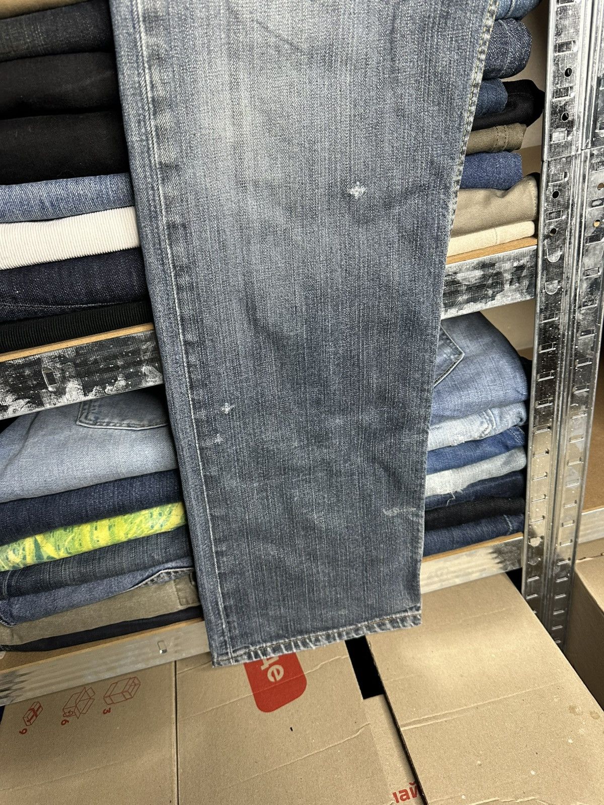Levi's Levi's 506 Straight Jeans W36 L34 Denim Faded Pants Size US 36 / EU 52 - 2 Thumbnail