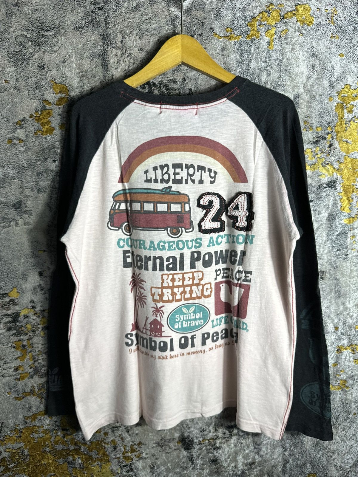 Beauty Beast IF SIX WAS NINE LGB STYLE OUTER SEAM LONG SLEEVE TEE SHIRT Size US L / EU 52-54 / 3 - 2 Thumbnail