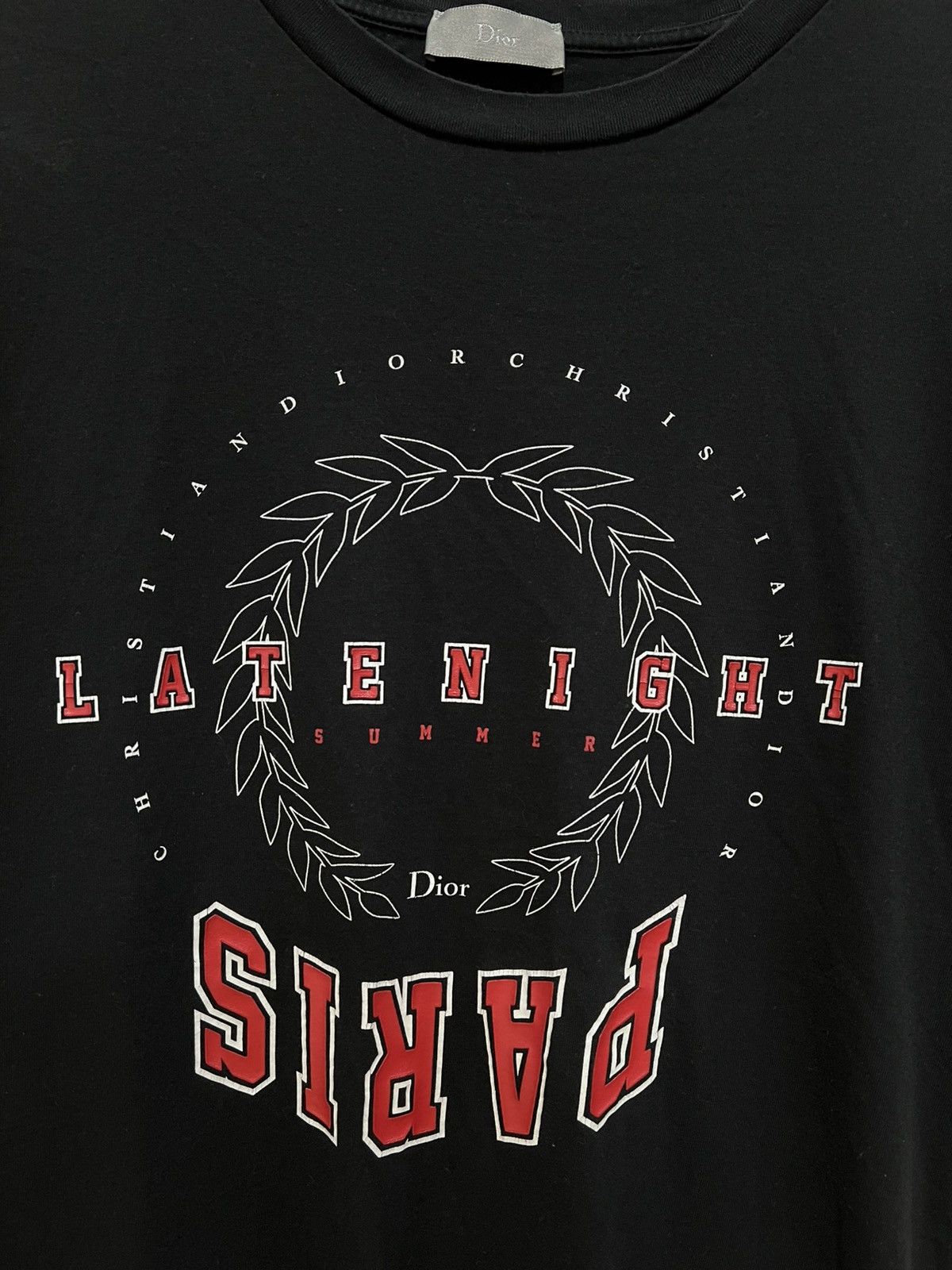Dior Dior latenight summer tee shirt Size US S / EU 44-46 / 1 - 3 Thumbnail