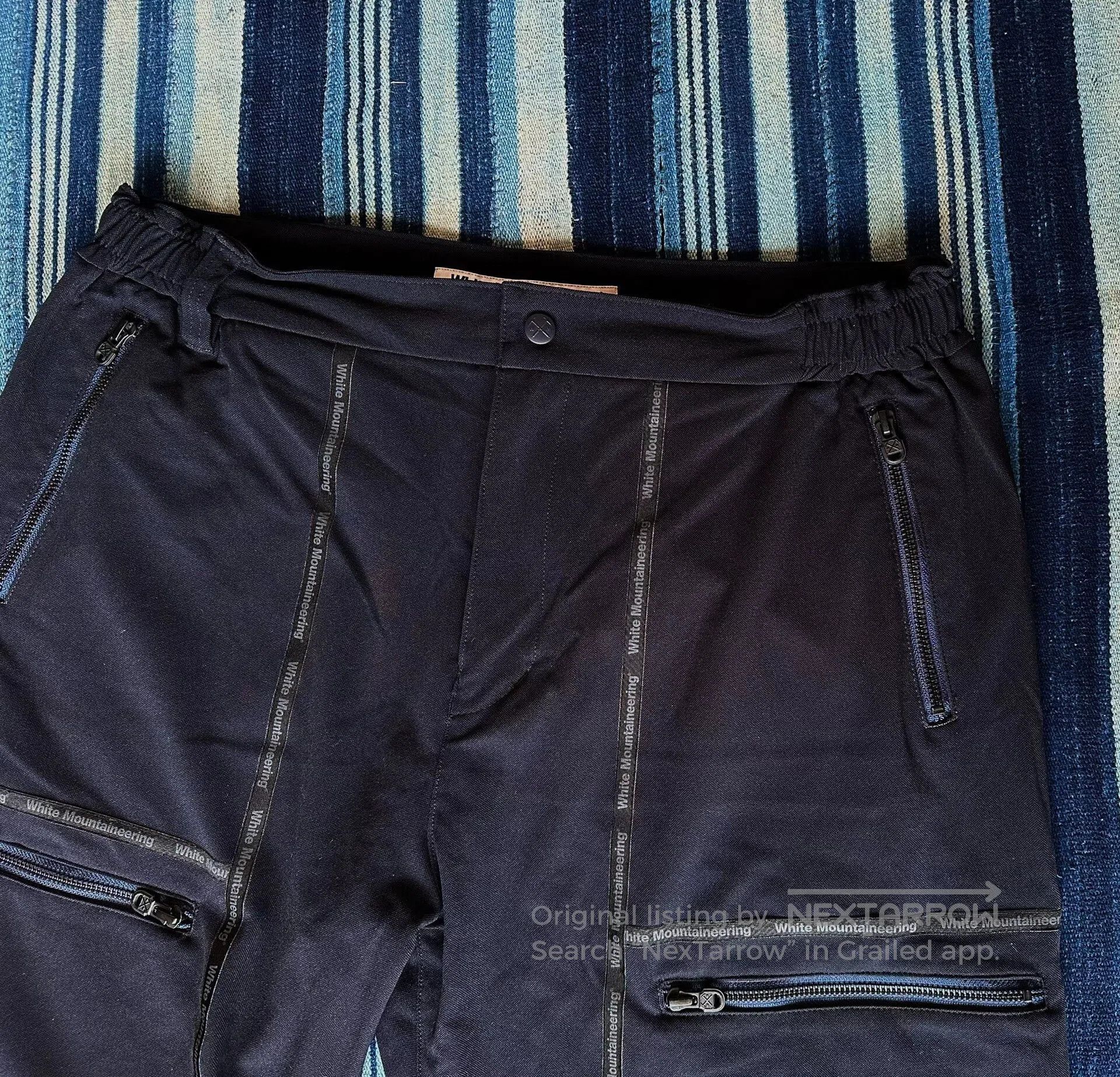 White Mountaineering Thom Browne SS24 Limited Edition Blue Casual Shorts. Size US 34 / EU 50 - 3 Thumbnail