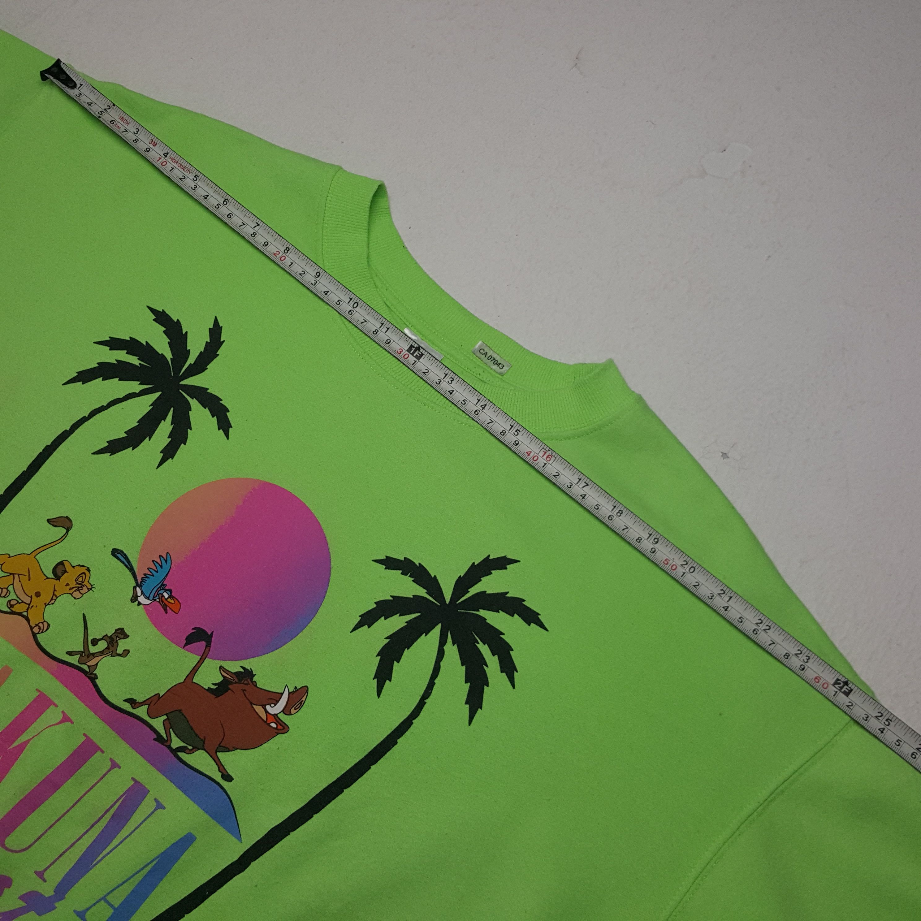 Cartoon Network × Disney × Vintage Vintage Hakuna Matata Disney Sweatshirt Size US M / EU 48-50 / 2 - 5 Thumbnail