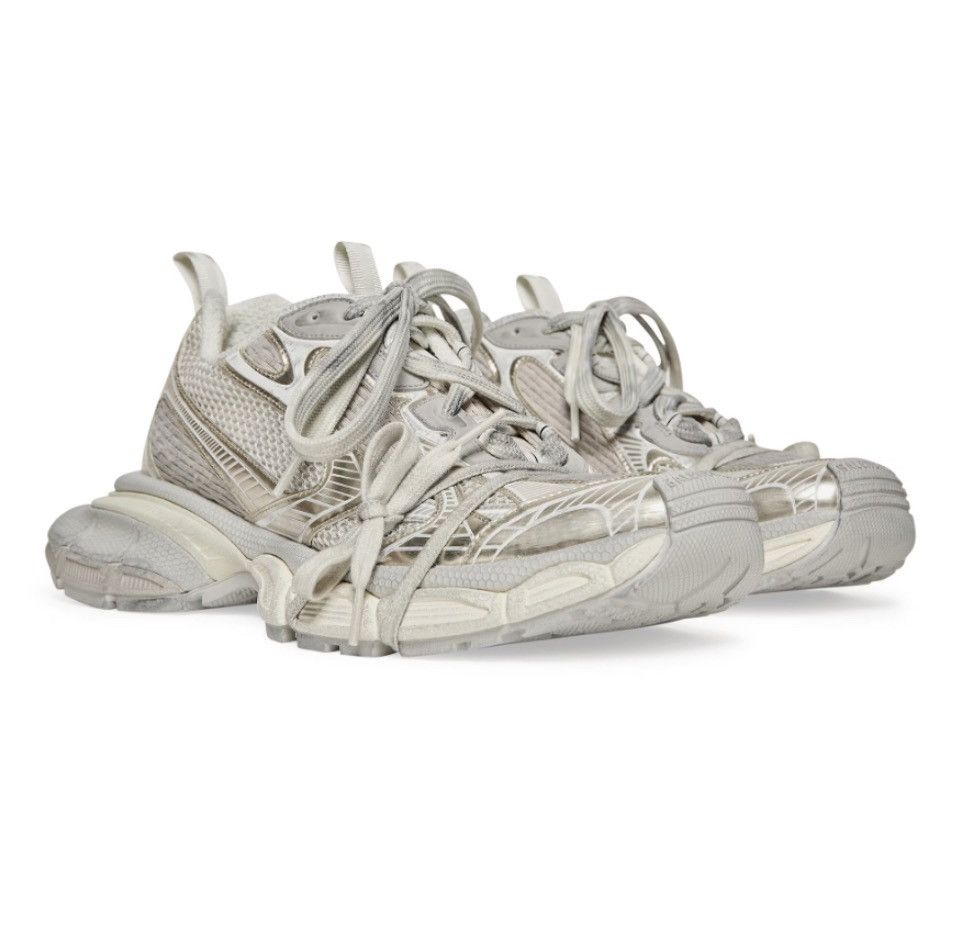 Balenciaga Balenciaga 3XL Silver & Beige Sneaker Size US 10 / EU 43 - 1 Thumbnail