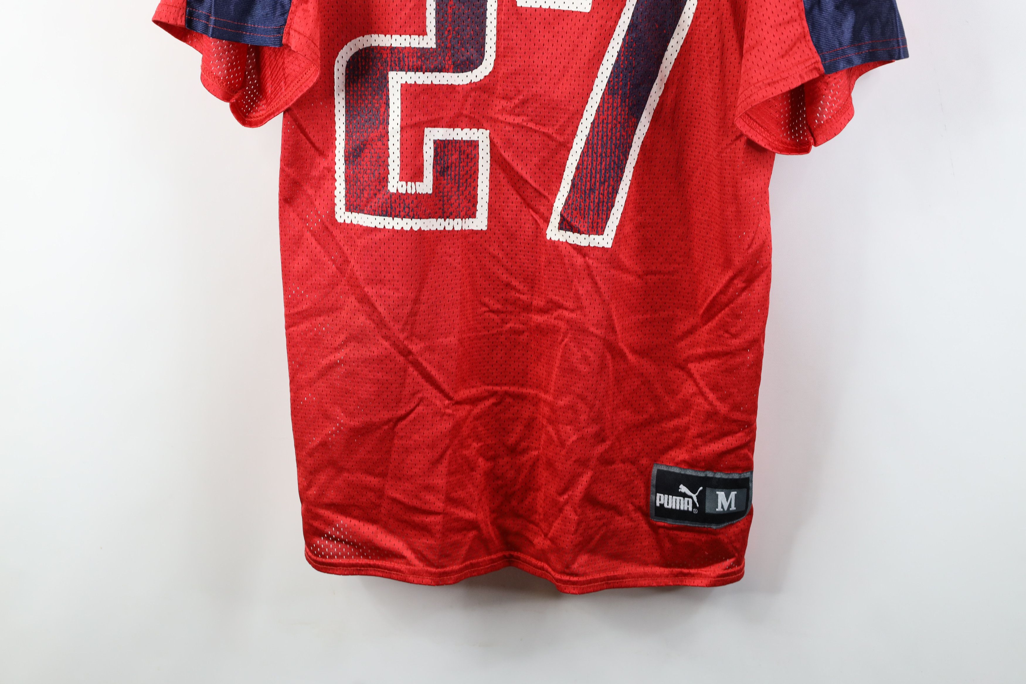 Puma Vintage 90s Puma George Tennessee Titans Football Jersey Red Size US M / EU 48-50 / 2 - 3 Thumbnail