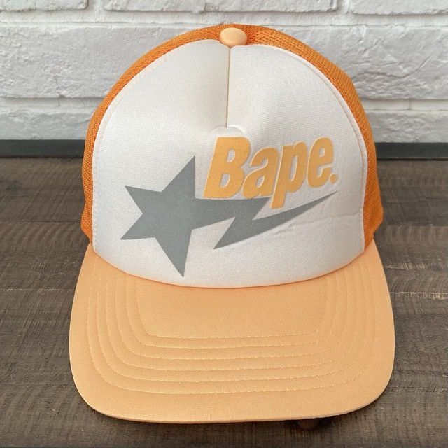 Bape 🔥Fukuoka Limited🔥 BAPE STA Logo trucker hat cap NIGO APE Size ONE SIZE - 1 Thumbnail