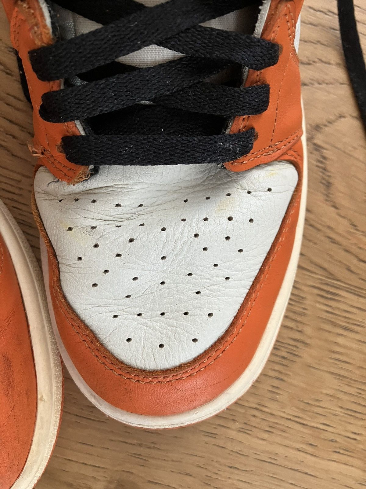 Jordan Brand × Nike Nike Air Jordan 1 High Reverse Shattered Backboard Size US 6.5 / EU 39-40 - 8 Thumbnail