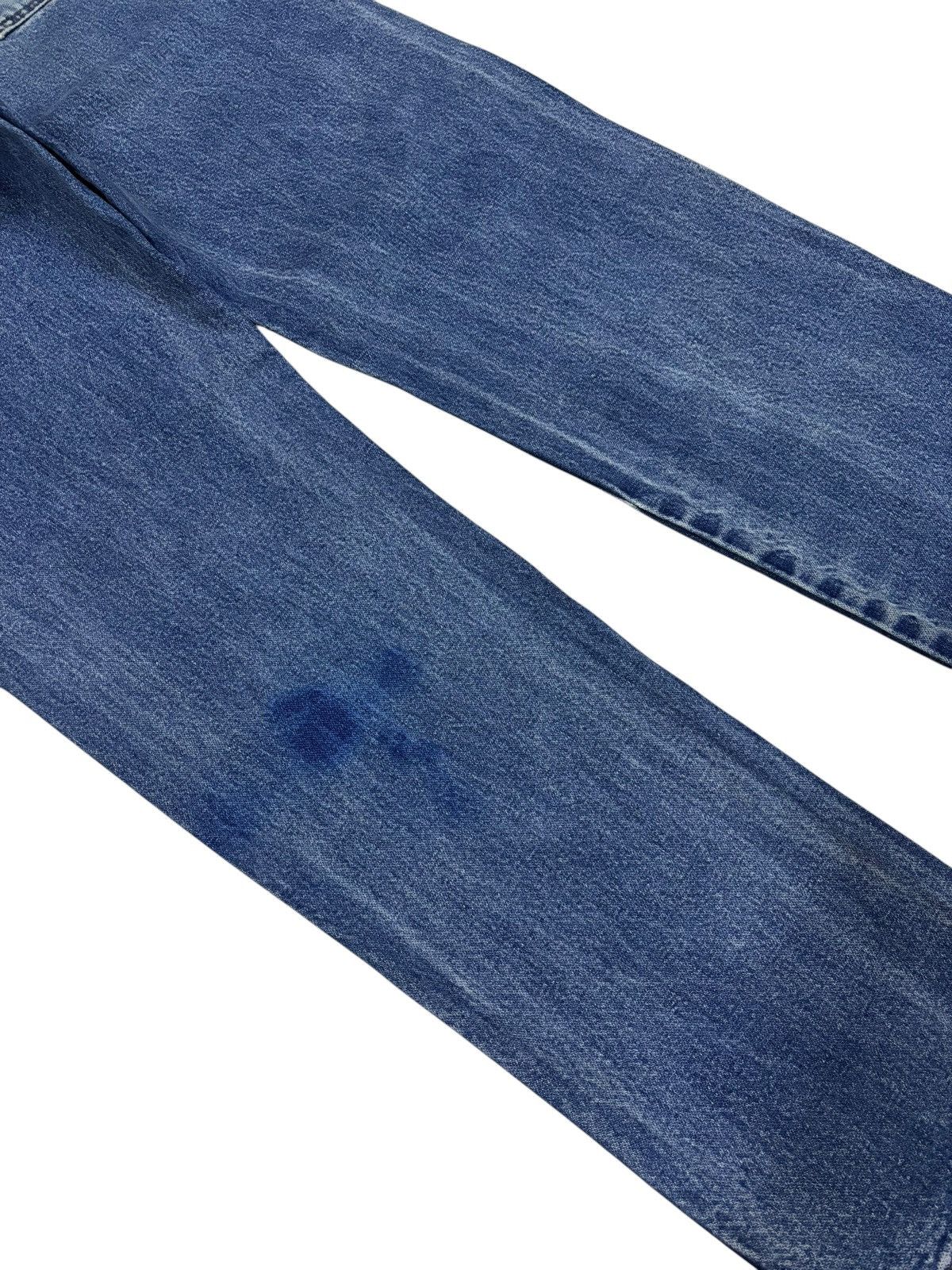 Vintage × Wrangler Vintage Wrangler Blue Relaxed Jeans Size US 34 / EU 50 - 7 Thumbnail