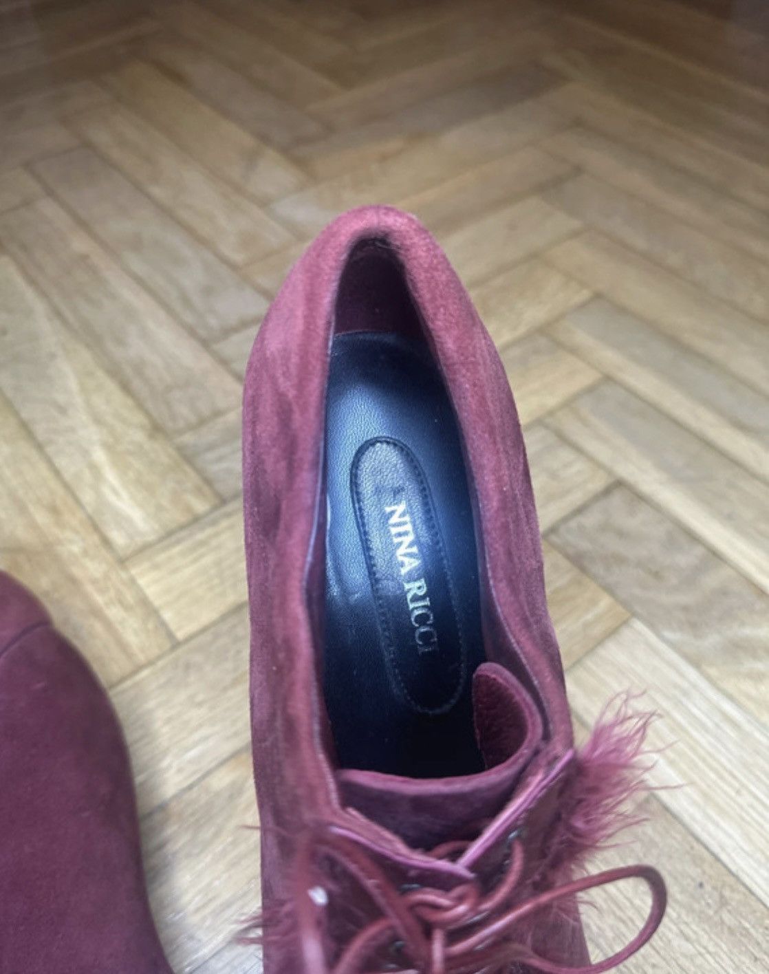 Nina Ricci RARE Nina Ricci Archival Platform Heels Size US 9 / IT 39 - 3 Thumbnail
