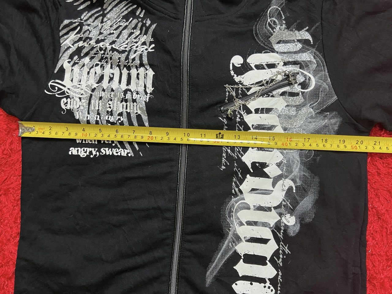 Japanese Brand Beaumere Immortal Design Gothic Tshirt Hoodie Size US L / EU 52-54 / 3 - 4 Thumbnail