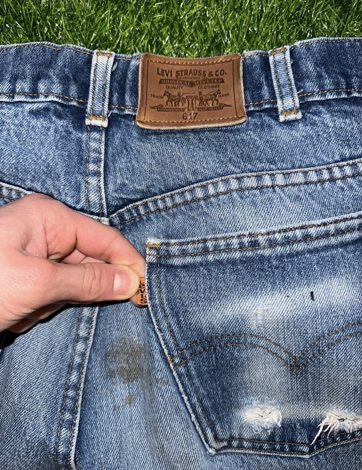 Levi's Levi Orange Tab Jeans 617 Size 33x34 Size US 33 - 3 Thumbnail