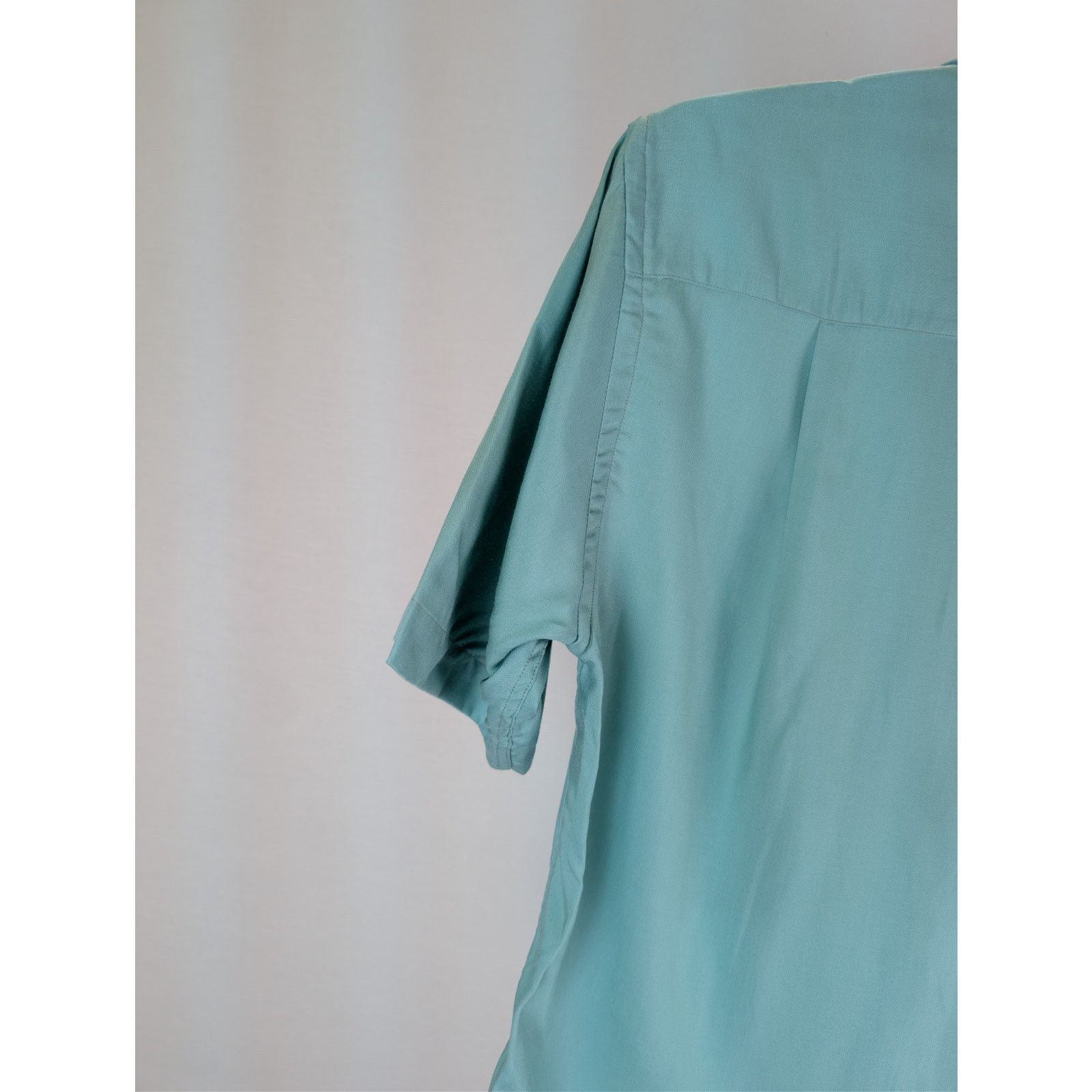 Gitman Bros. o1rshd1 CC20 Front Pocket Half Sleeve Button up Shirt Blue Size US S / EU 44-46 / 1 - 14 Thumbnail