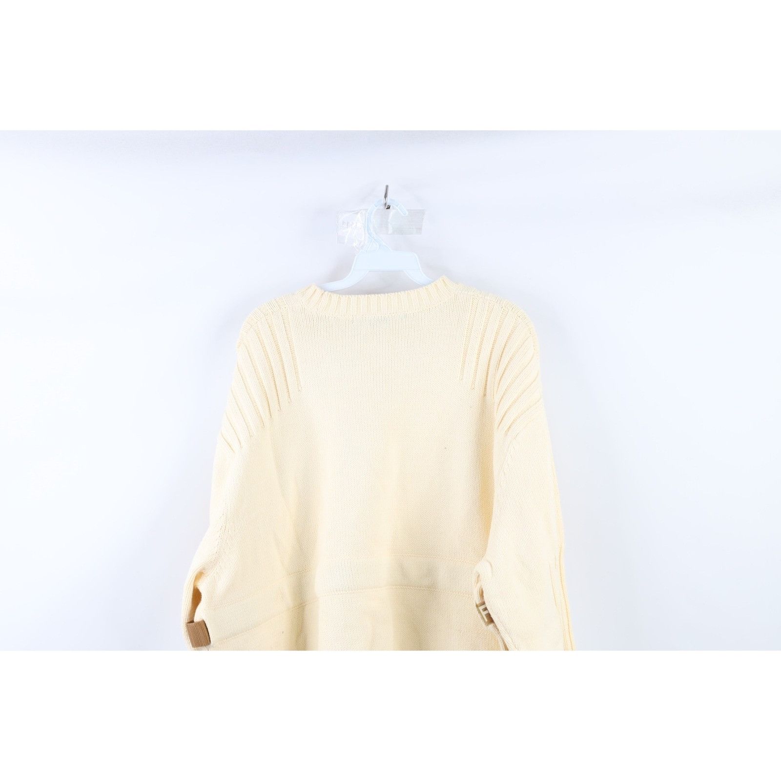 Marithe + Francois Girbaud × Vintage NOS Vintage 90s Marithe Francois Girbaud Strap Knit Sweater Size US XXL / EU 58 / 5 - 10 Thumbnail