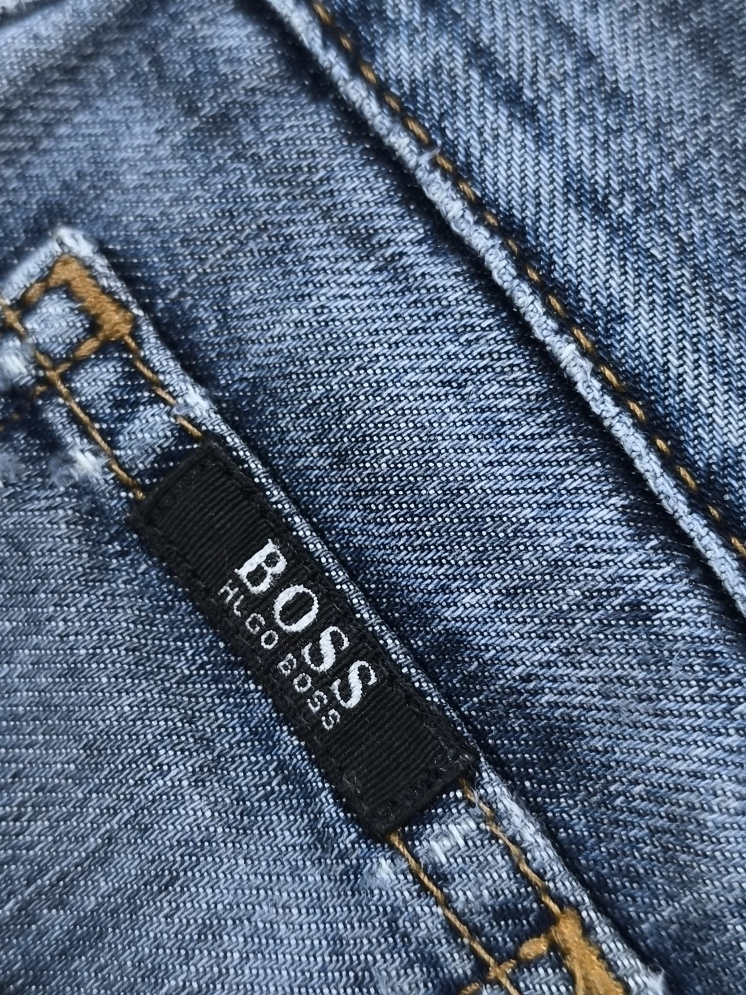 Hugo Boss boss faded distressed jeans rick owens balenciaga Size US 33 - 13 Thumbnail