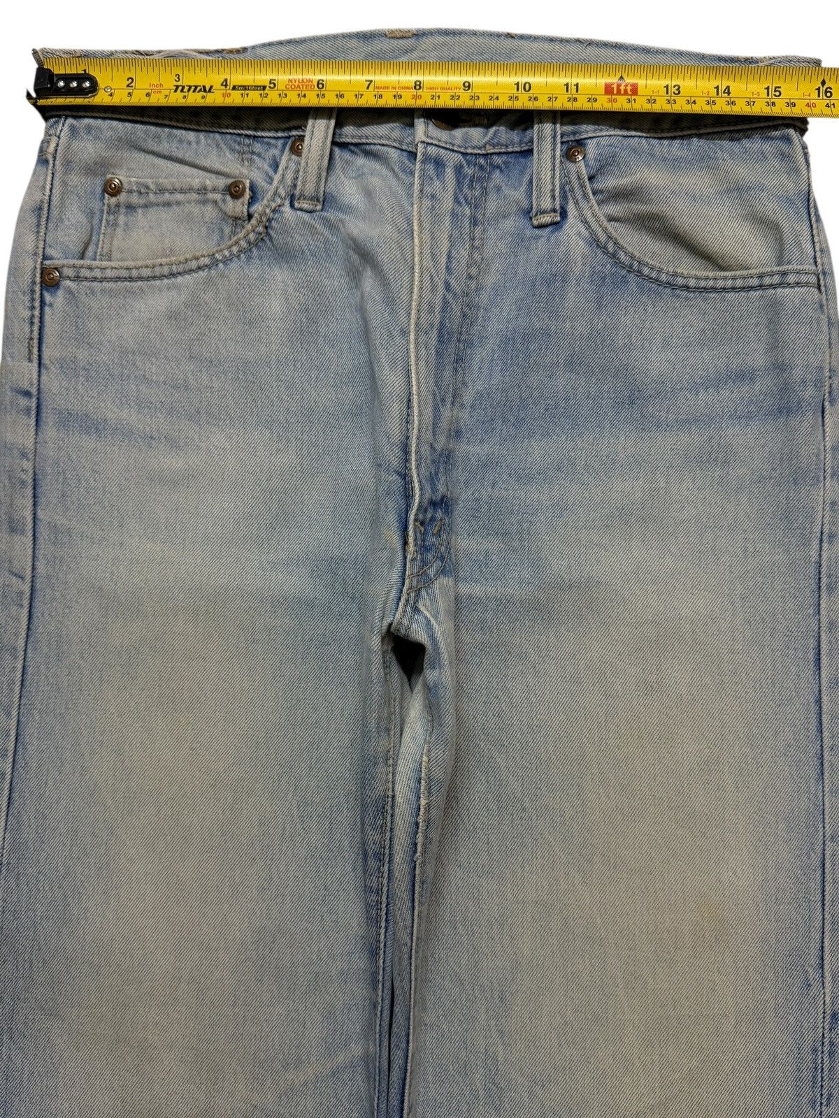 Big John Vintage 90s Big John Blue Faded Wash Straight Leg Jeans Size US 31 - 8 Thumbnail