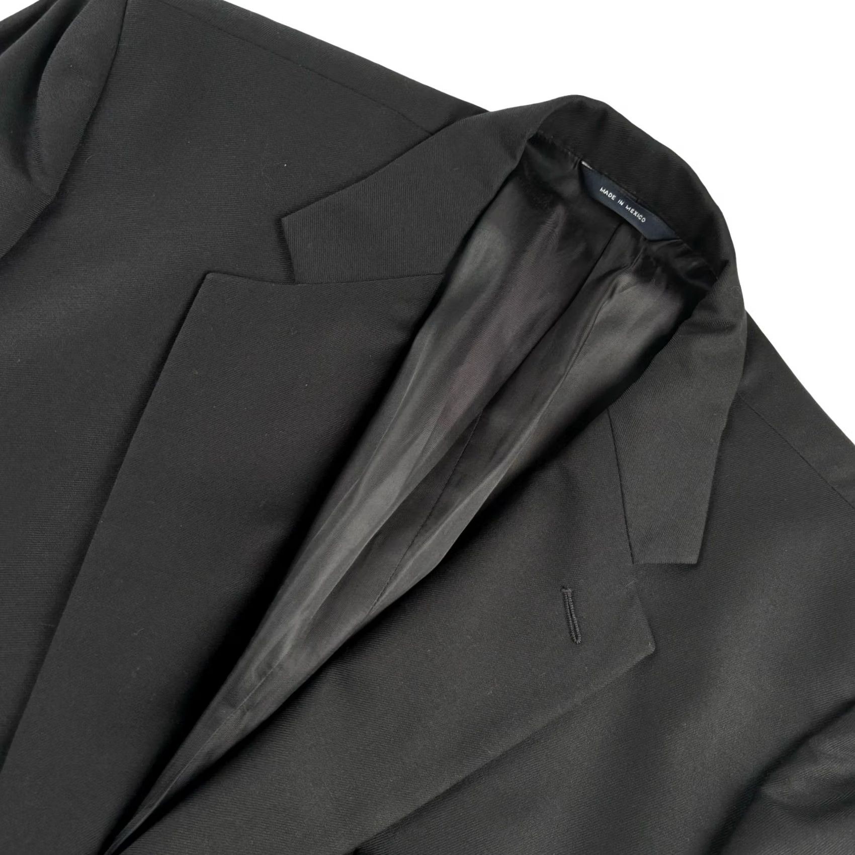 Brooks Brothers Brooks Brothers Men’s Blazer Jacket Black 43R Wool Two-Button Single-Breasted Notch Lapel Regular Fit Vintage: No - 2 Piece Set* Size 46R - 2 Thumbnail