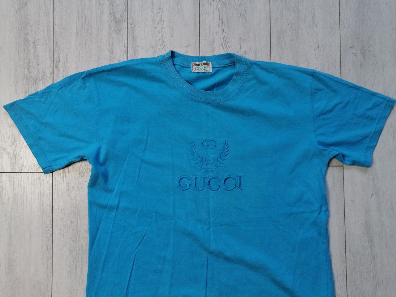 Vintage Vintage RARE 80s Gucci Bootleg Promo Tee Size US M / EU 48-50 / 2 - 2 Thumbnail
