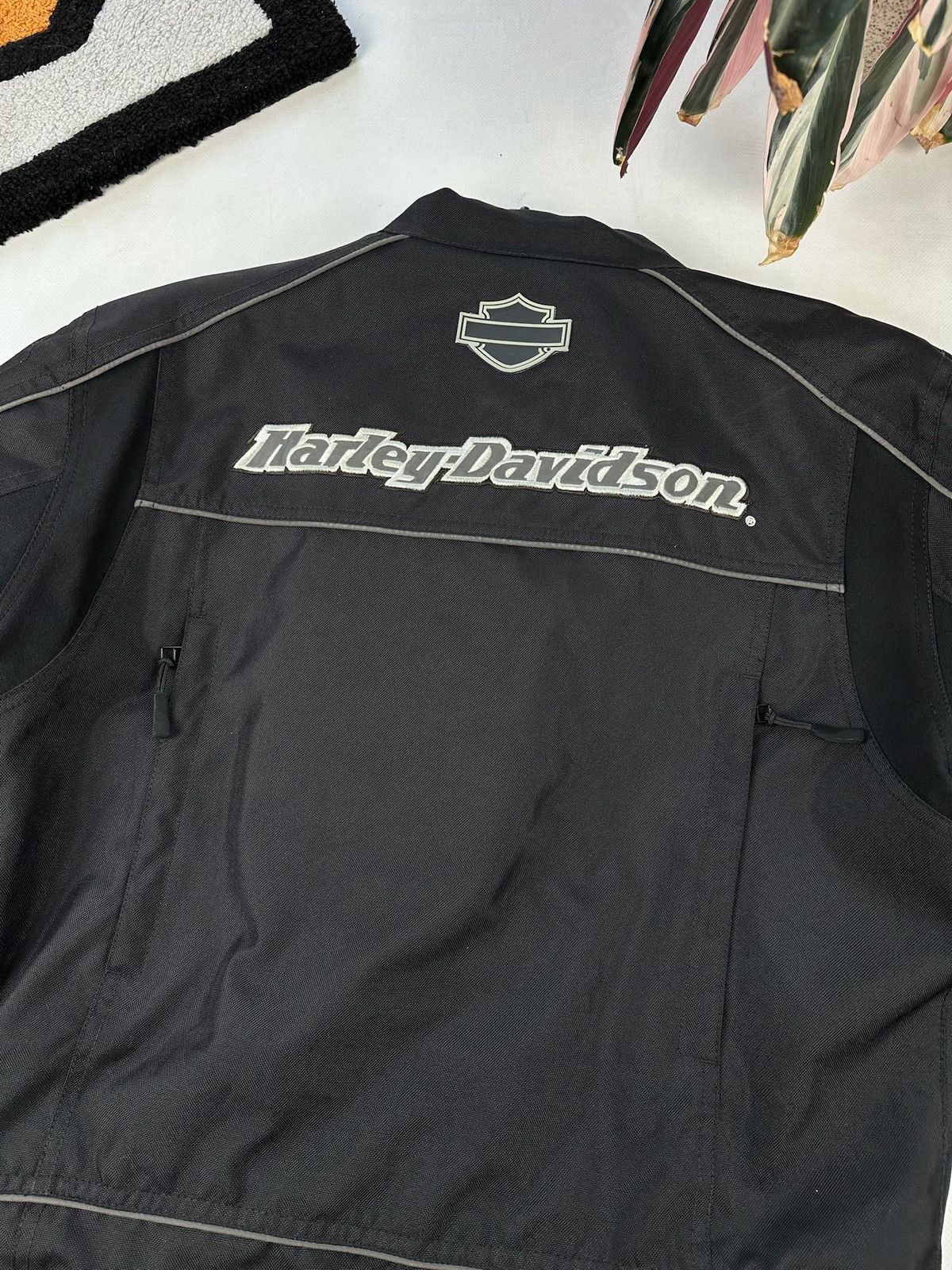 Harley Davidson × Vintage Y2K Vintage Harley Davidson Jacket Embroidery Big Logo Size US M / EU 48-50 / 2 - 21 Thumbnail