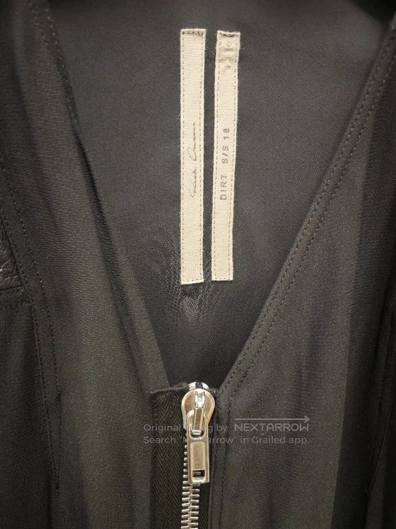 Rick Owens Black Leather Sleeve Top by Rick Owens. Size US M / EU 48-50 / 2 - 3 Thumbnail