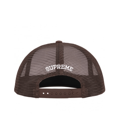 Supreme Supreme Authorized Mesh Back 5-Panel Brown Size ONE SIZE - 2 Thumbnail
