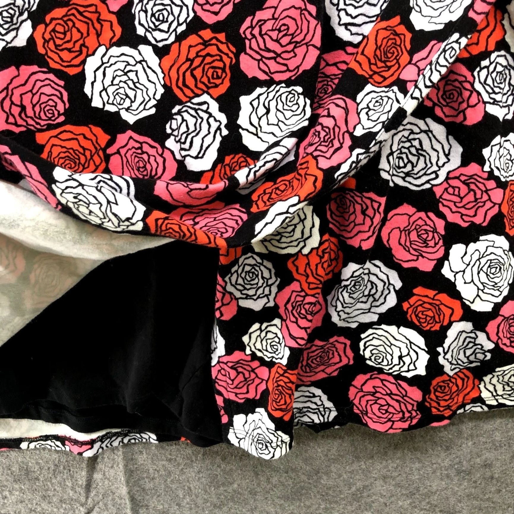 Jones New York Jones New York Mini Skort Womens XXL Pink Floral Cotton Athletic Faux Wrap Skort Size 40" / US 18 - 4 Thumbnail