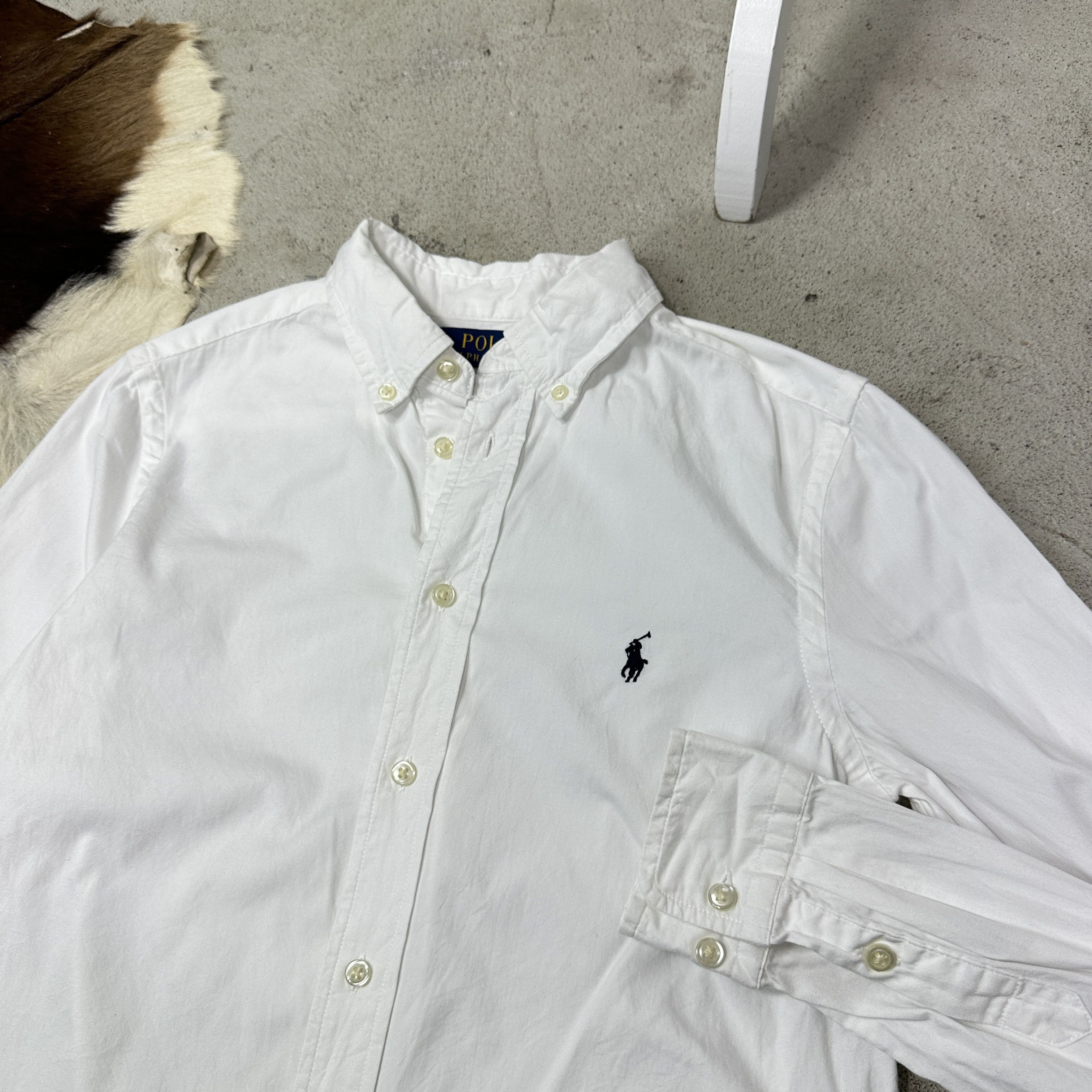 Polo Ralph Lauren Vintage Old Money Polo Ralph Lauren Women's Shirt Y2K Size L / US 10 / IT 46 - 3 Thumbnail